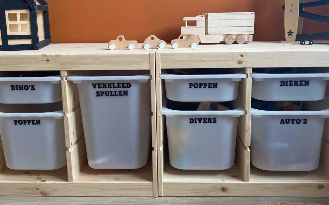 Een opruimsysteem wat echt werkt +10 opruimtips