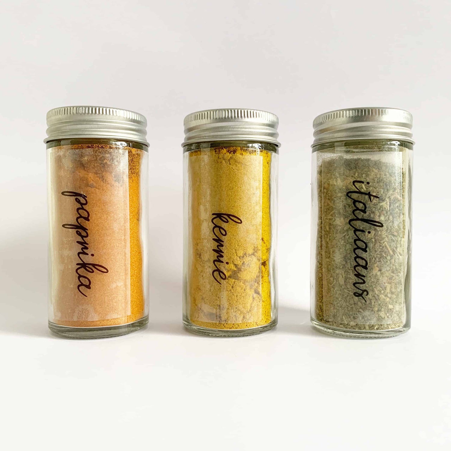 Labels voor op kruidenpotjes
