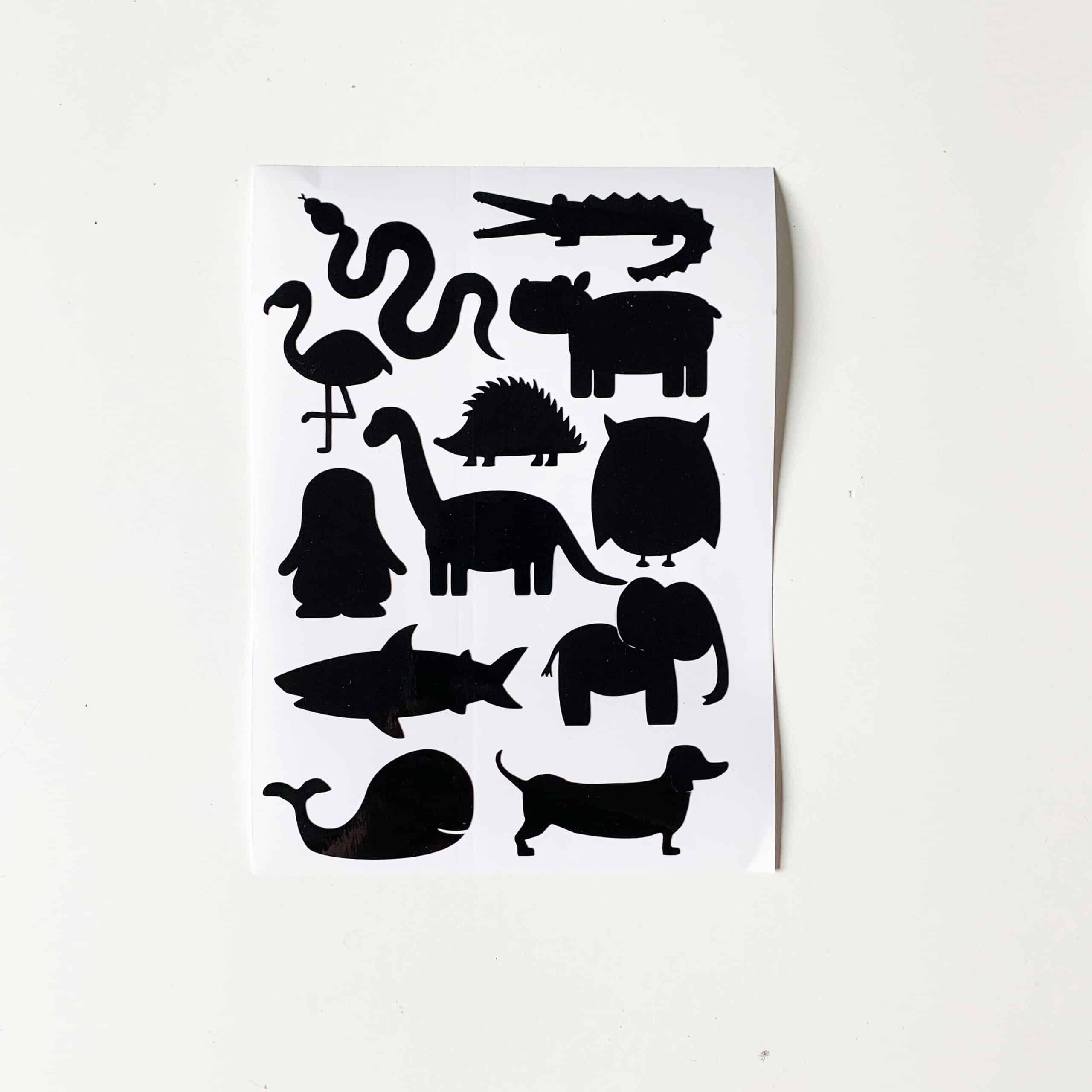 autoraamstickers herbruikbaar