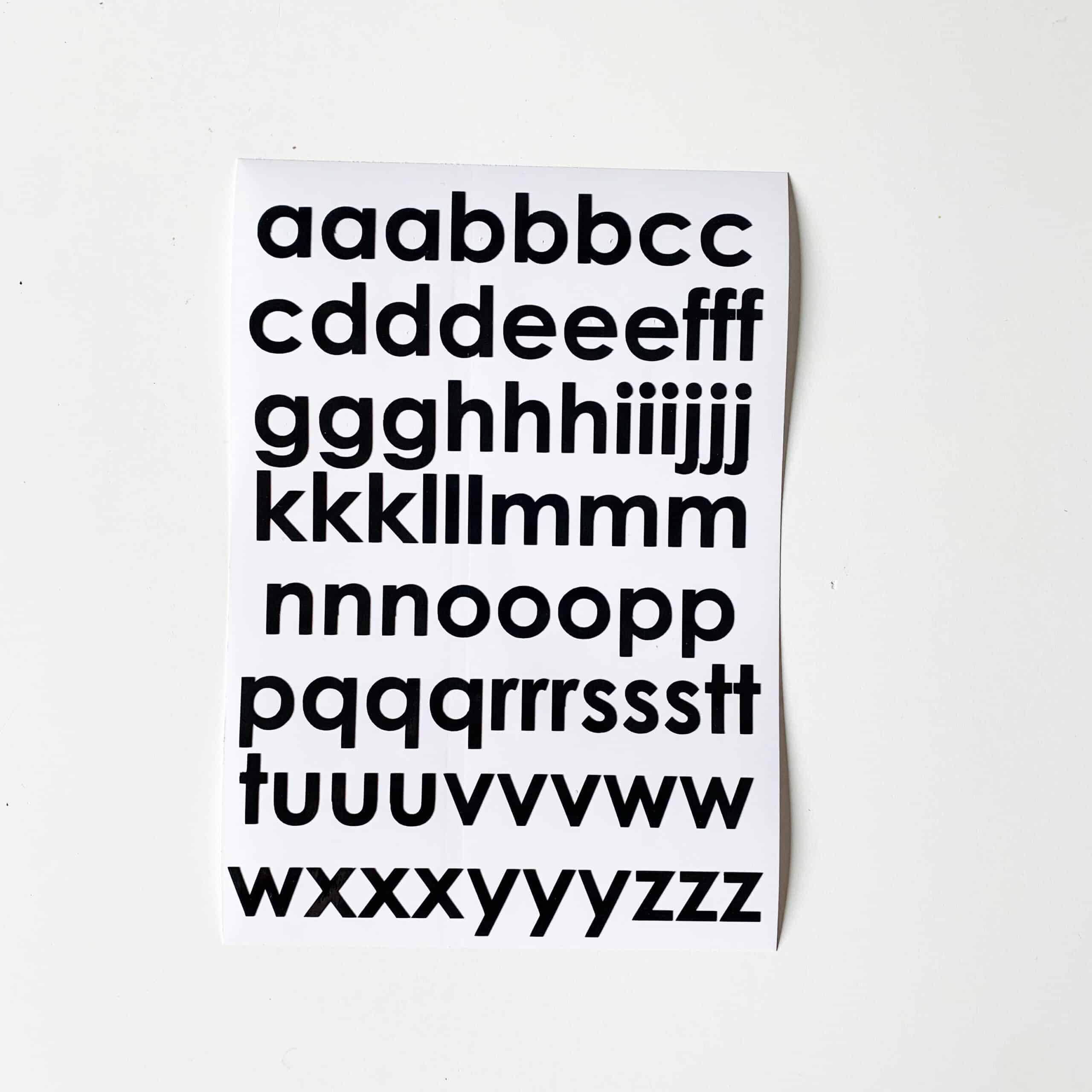 autoraamstickers herbruikbaar