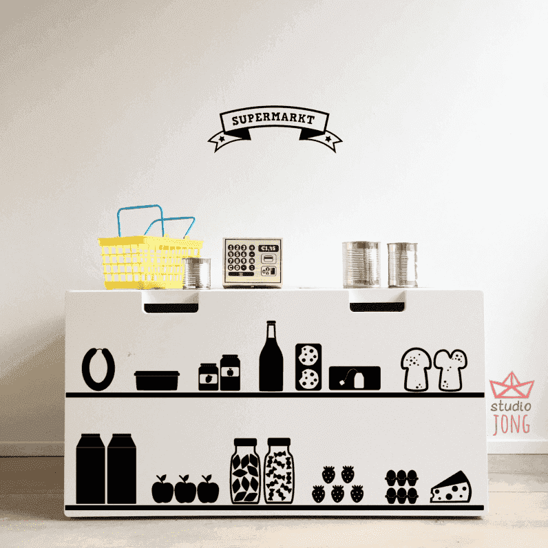 Sticky Shop supermarket stickers (small benefit set)