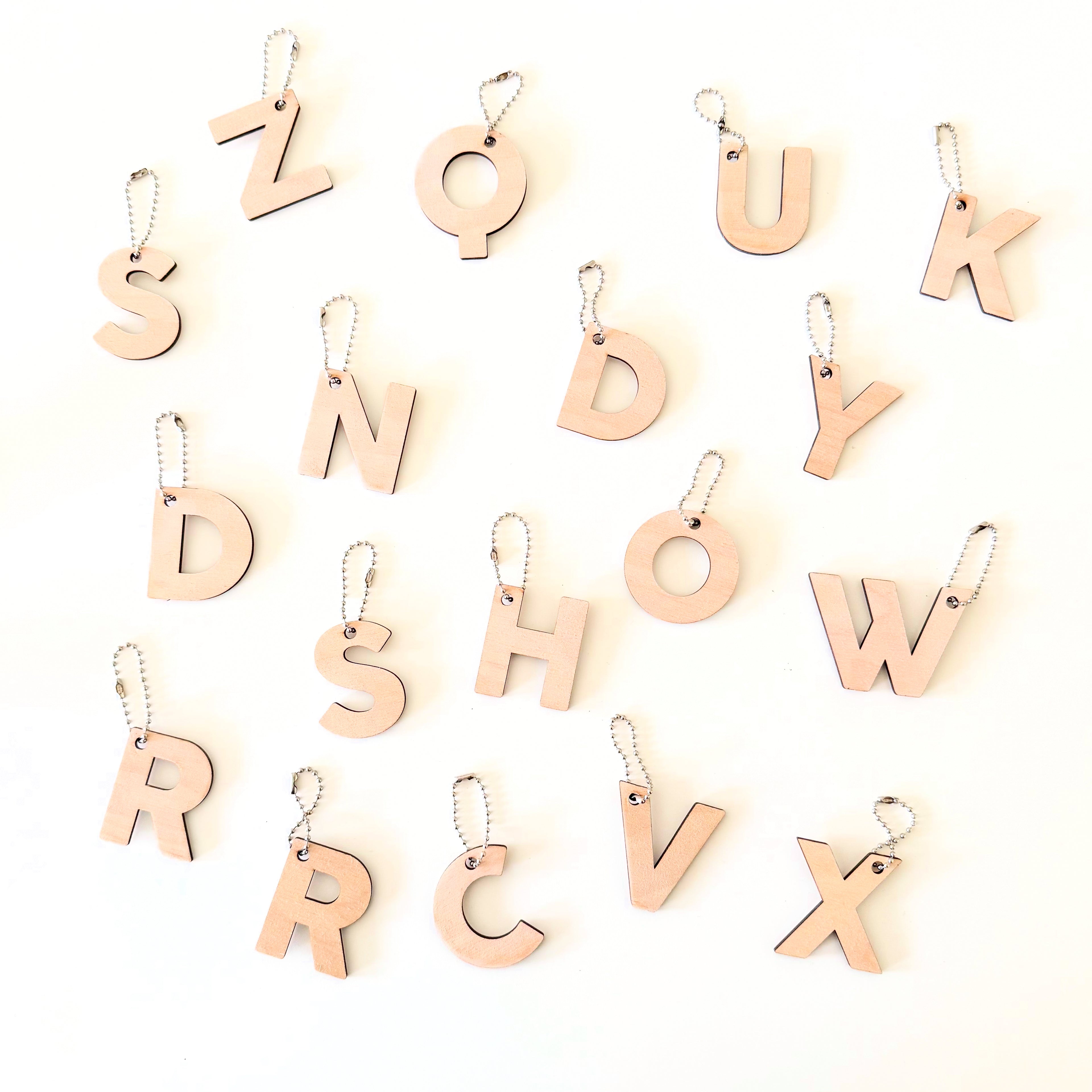 Sleutelhanger of tashanger letter