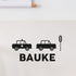 Deursticker auto gepersonaliseerd ANNIdesign (diverse kleuren)