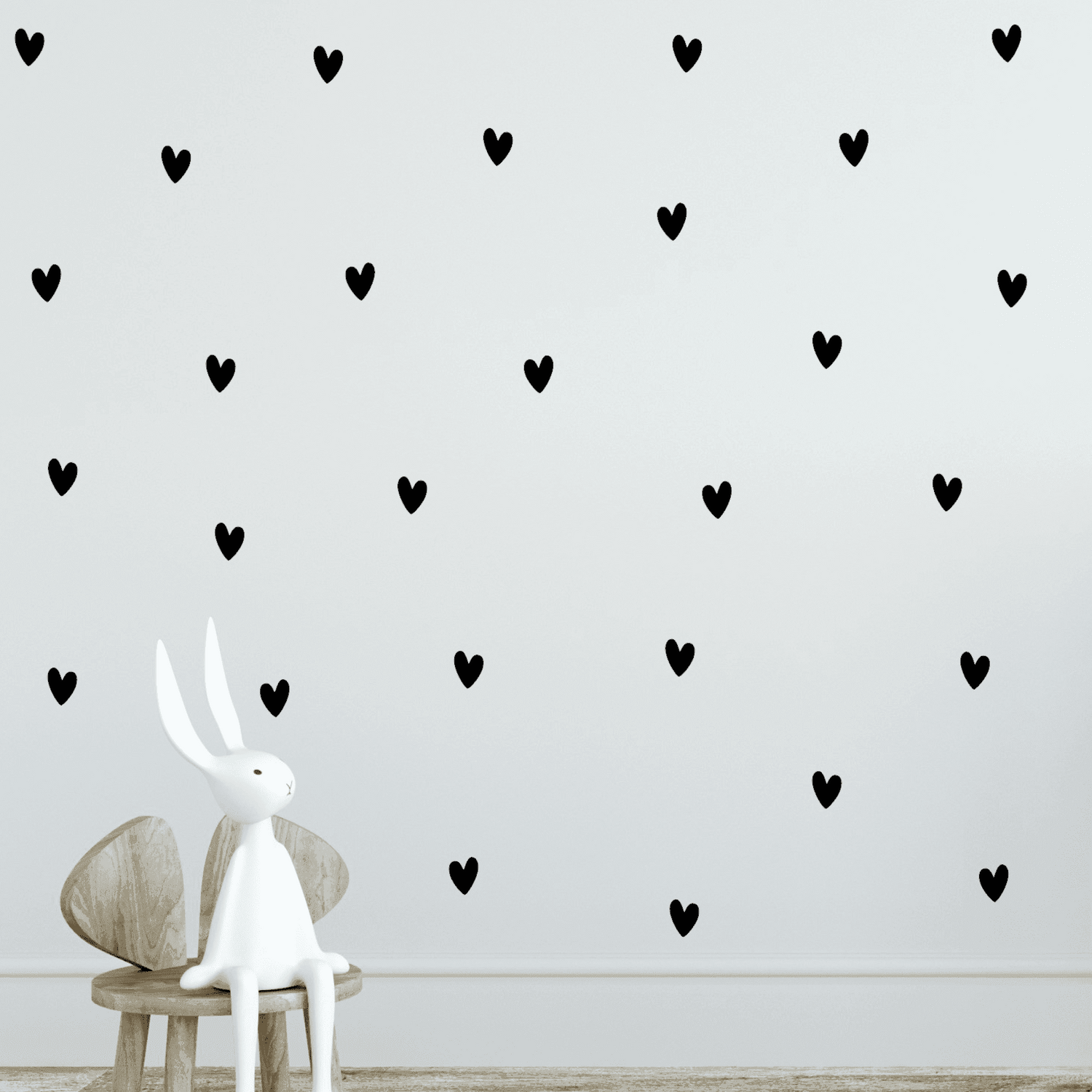Hartjes muurstickers