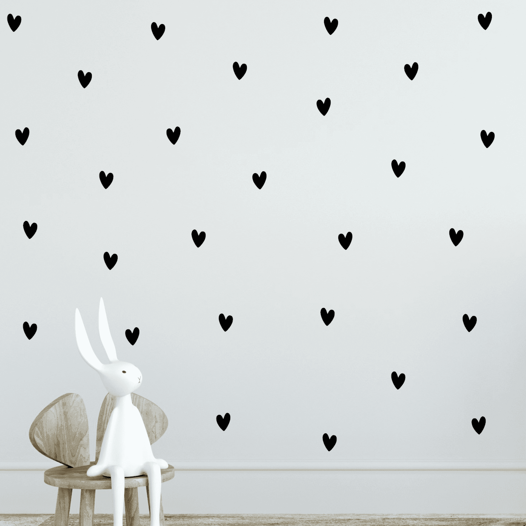 Hartjes muurstickers