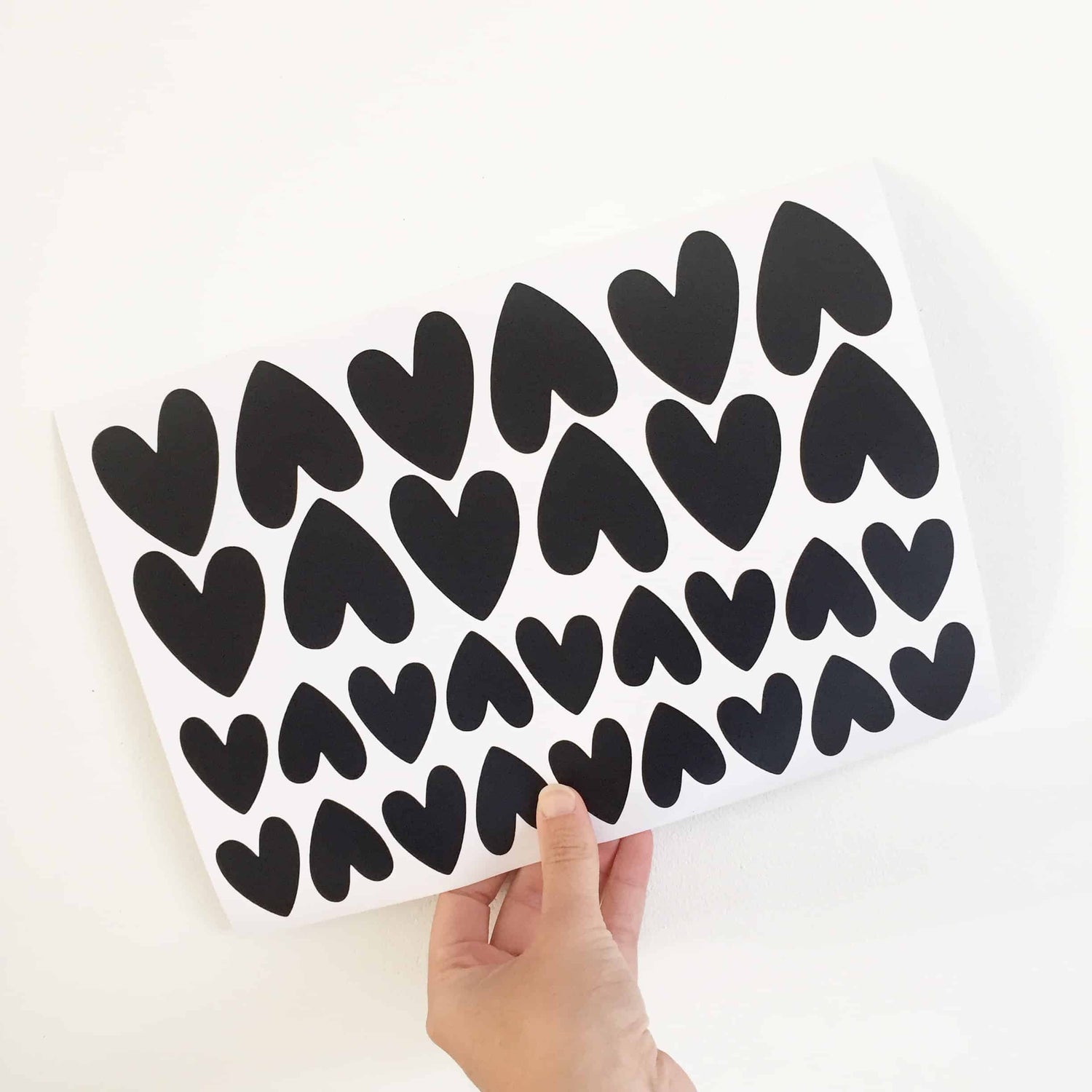 Hartjes muurstickers