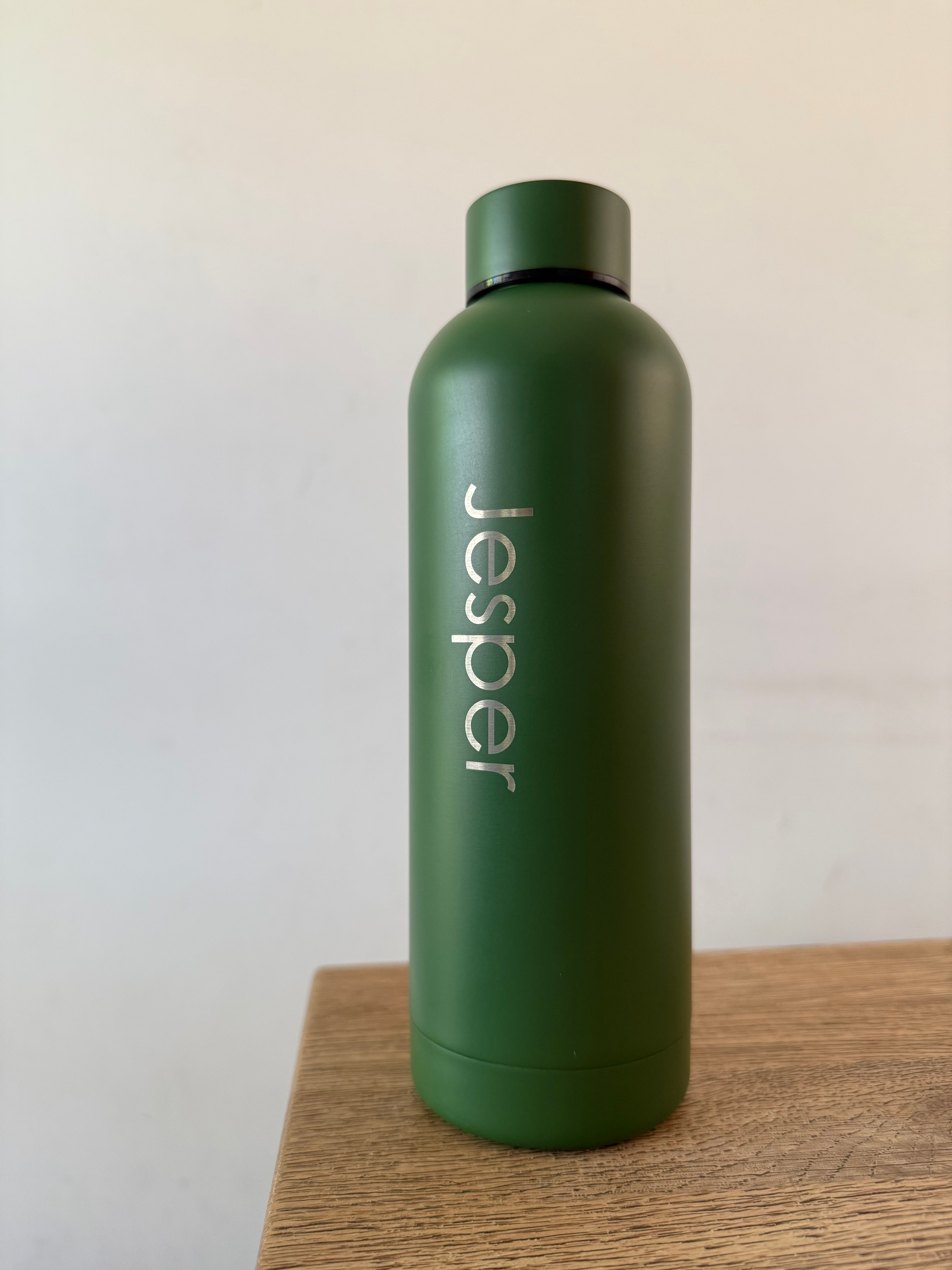 Rvs drinkfles 500ml met naam