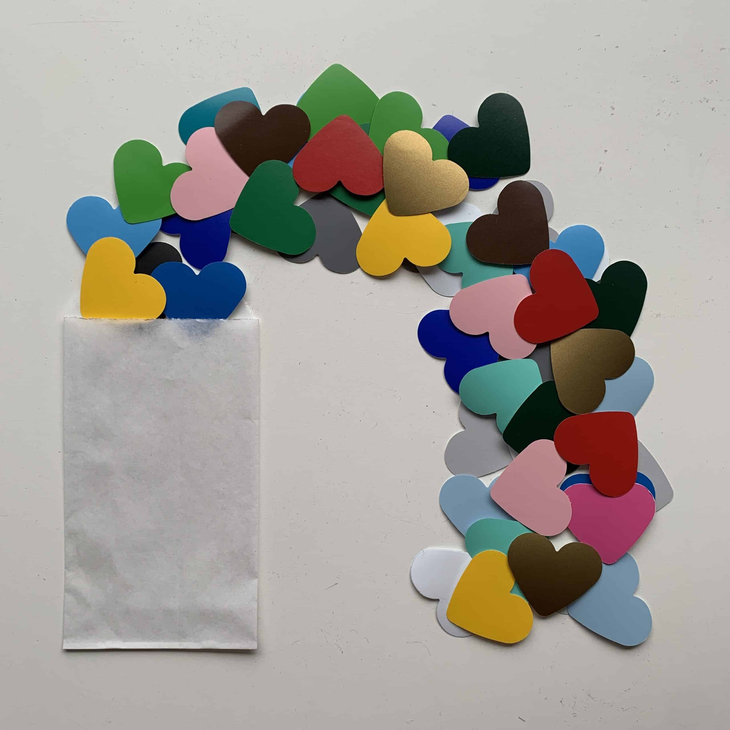 muurstickers hartjes
