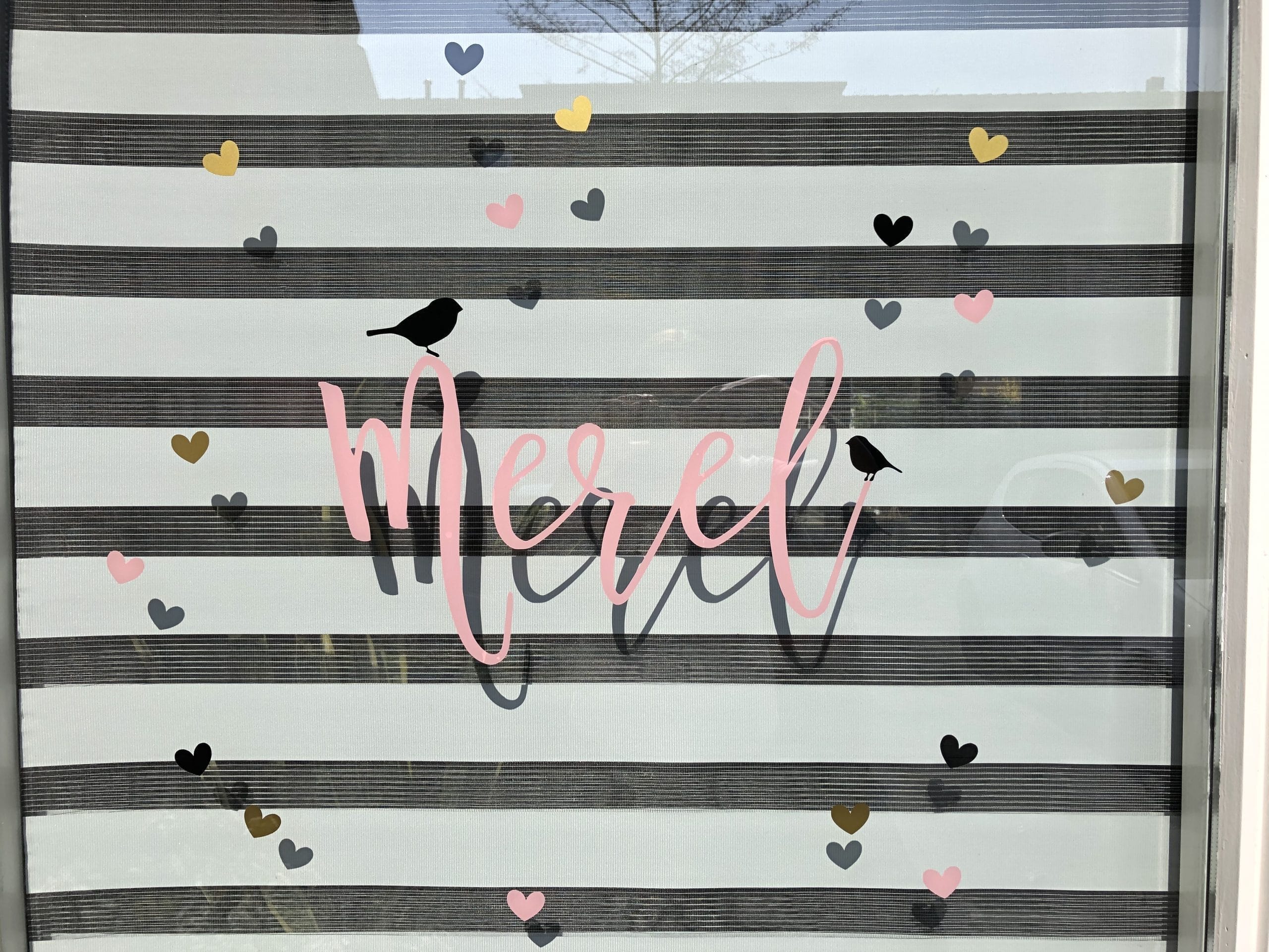 Maatwerk geboortesticker helemaal gepersonaliseerd (diverse kleuren)