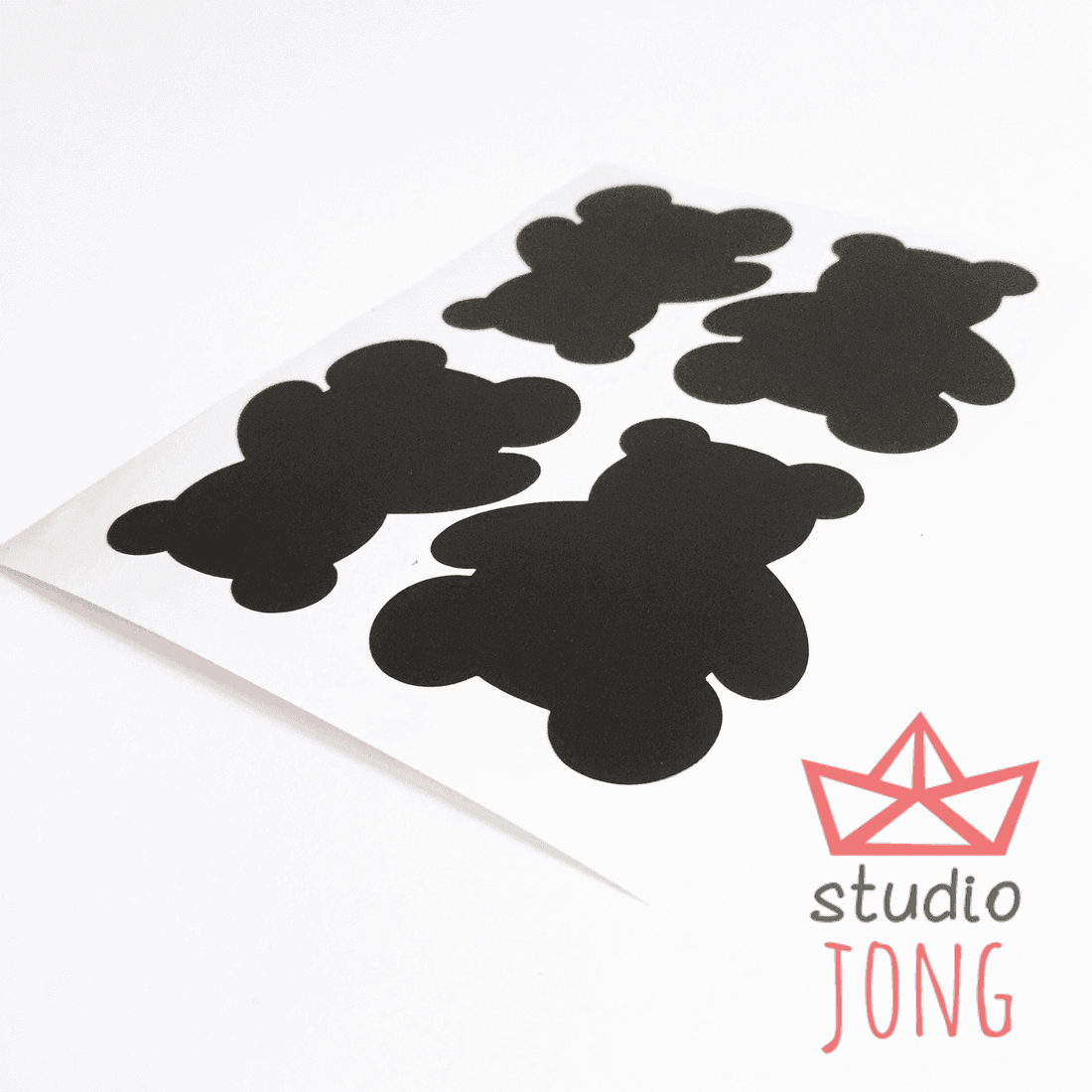 Opruimstickers knuffels