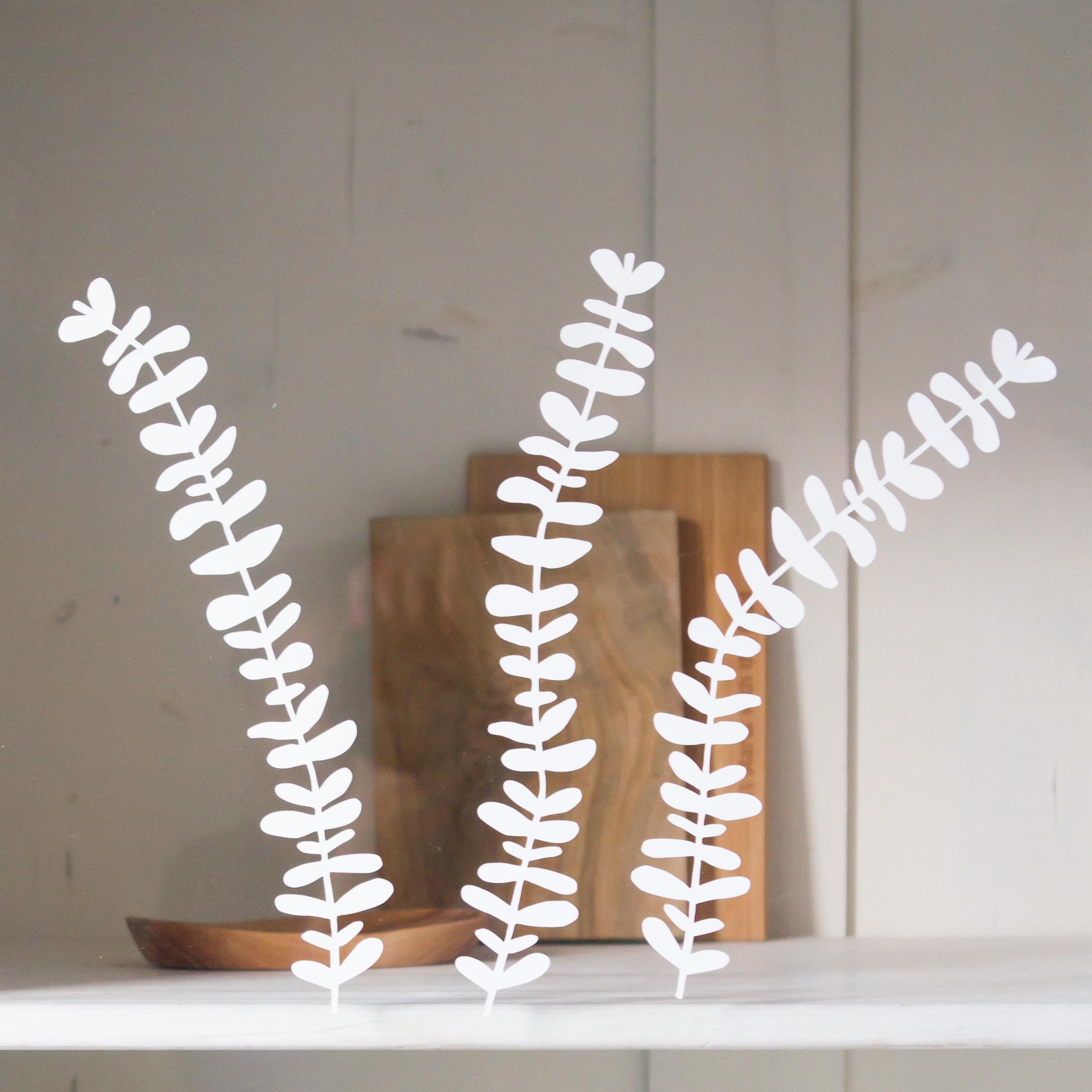 Botanische interieurstickers takjes