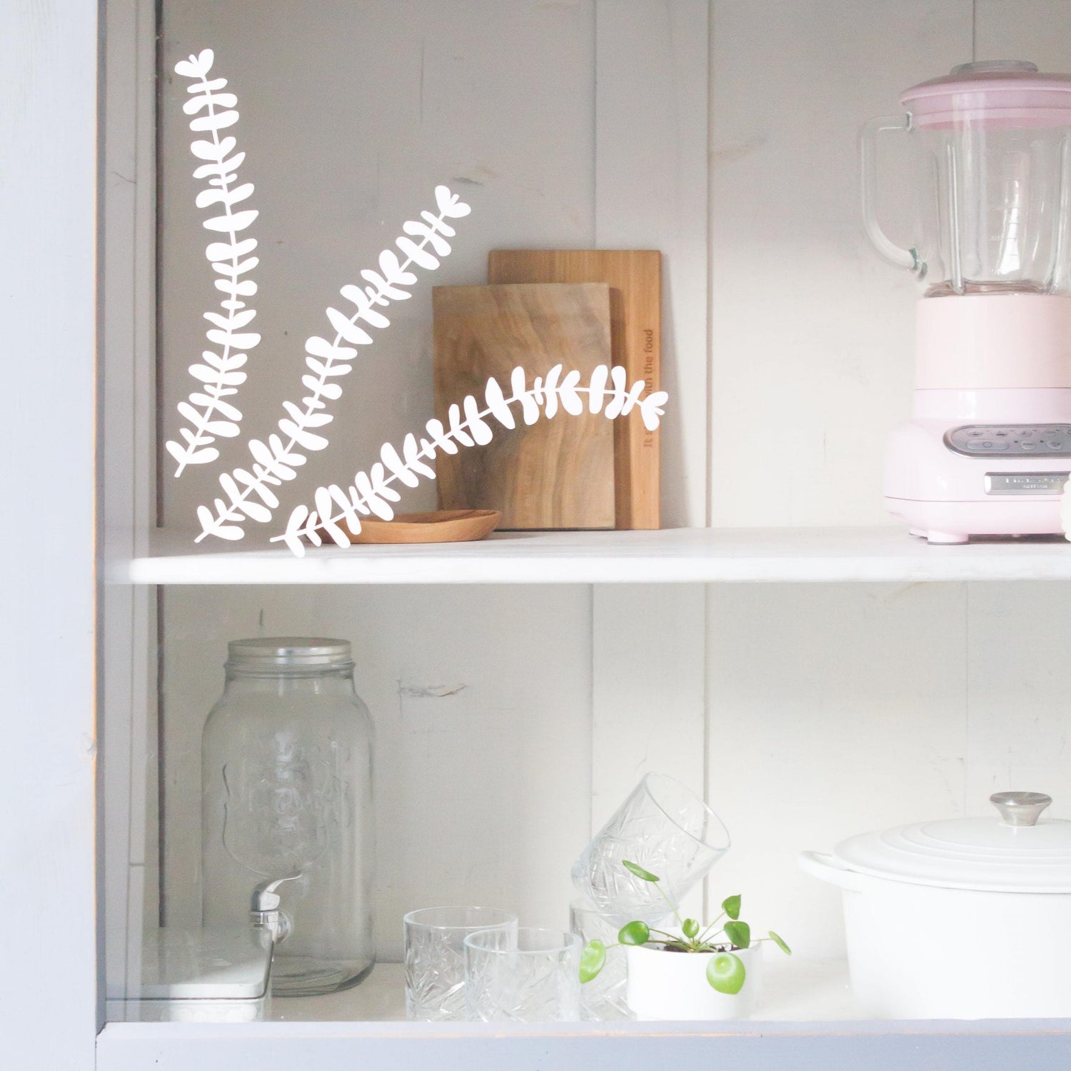 Botanische interieurstickers takjes