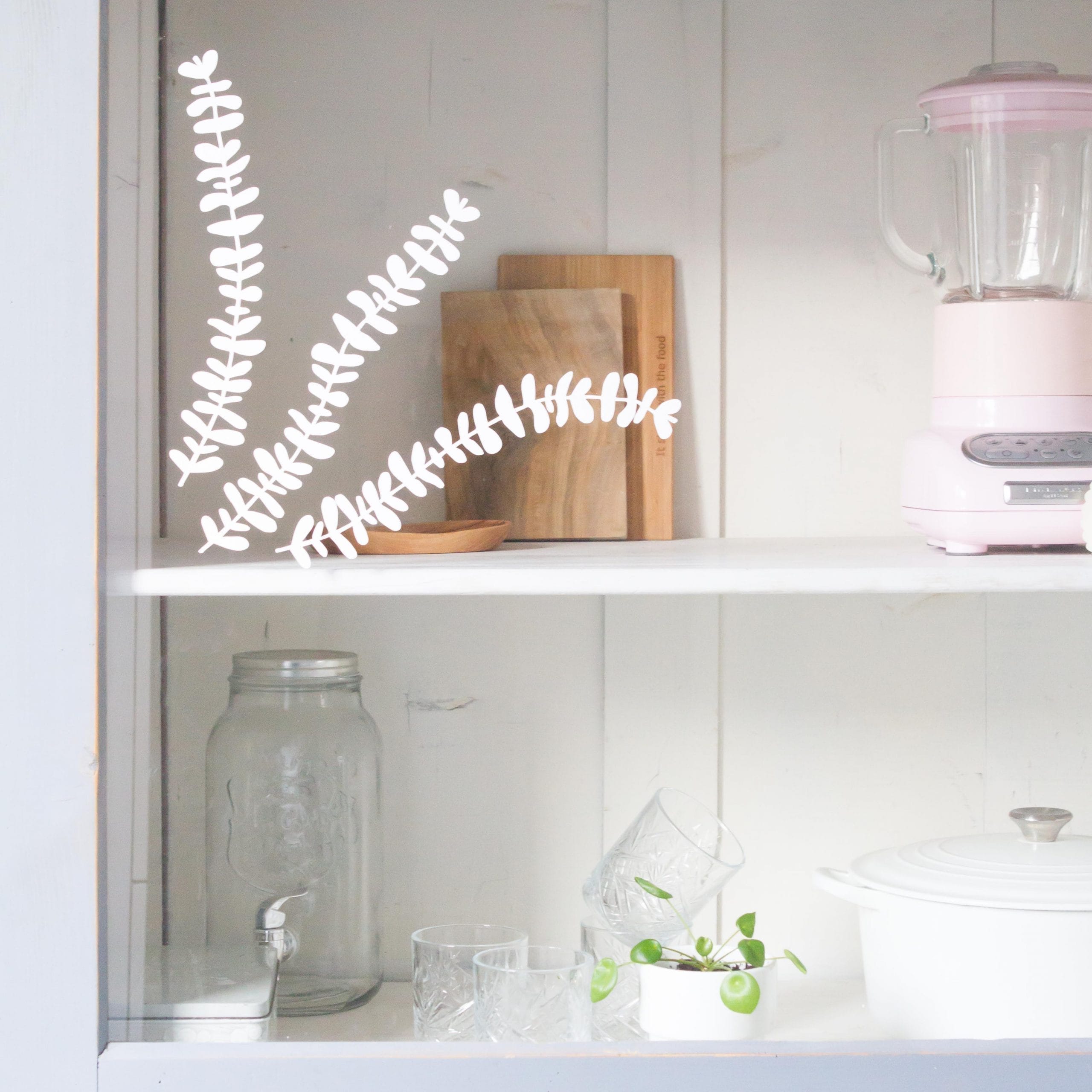 Botanische interieurstickers takjes