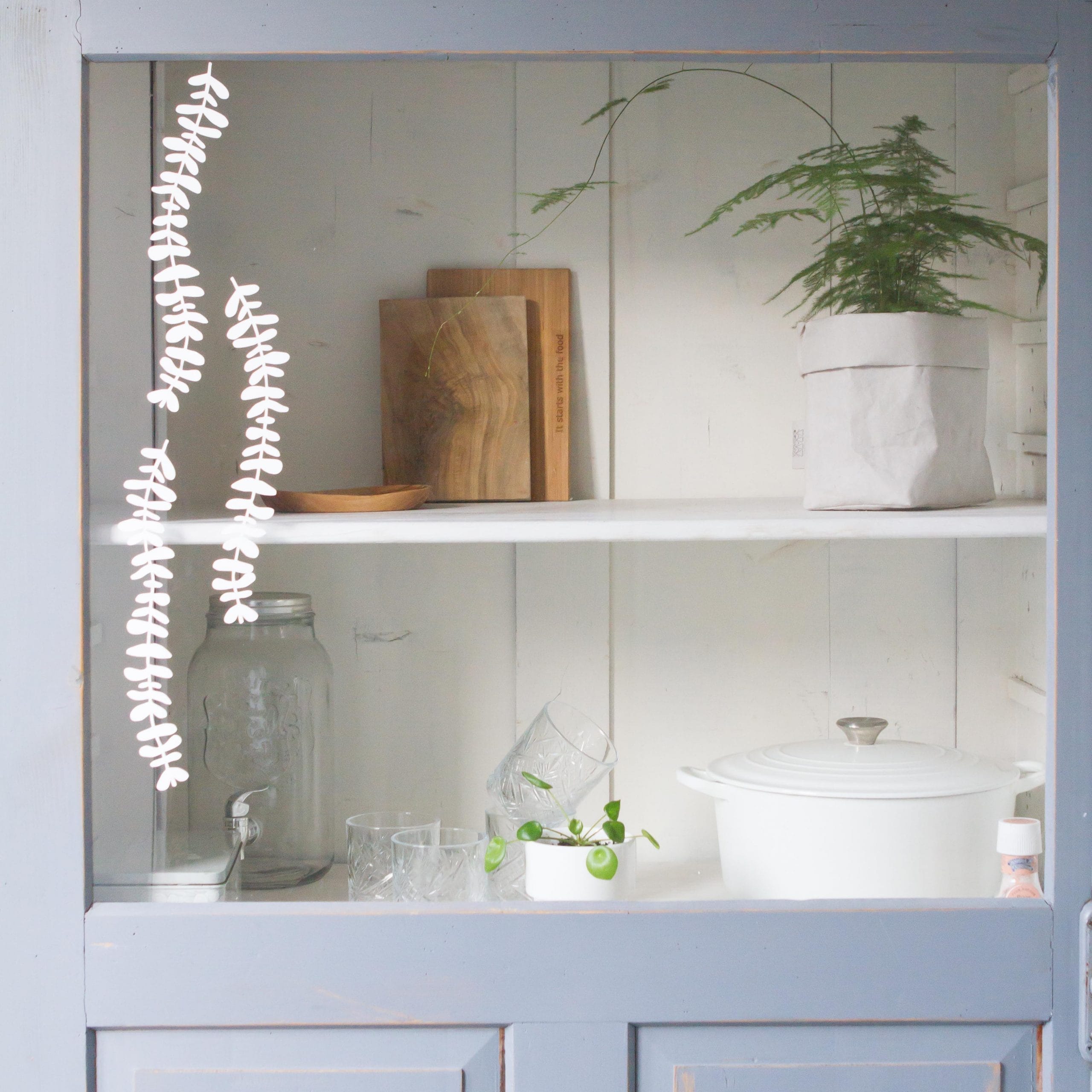Botanische interieurstickers takjes