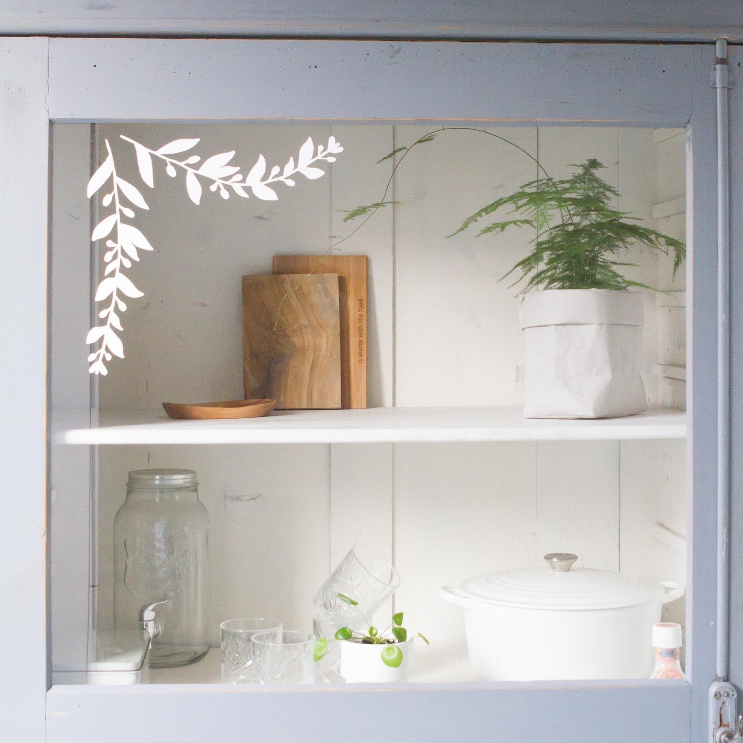 Botanische interieurstickers olijftakjes
