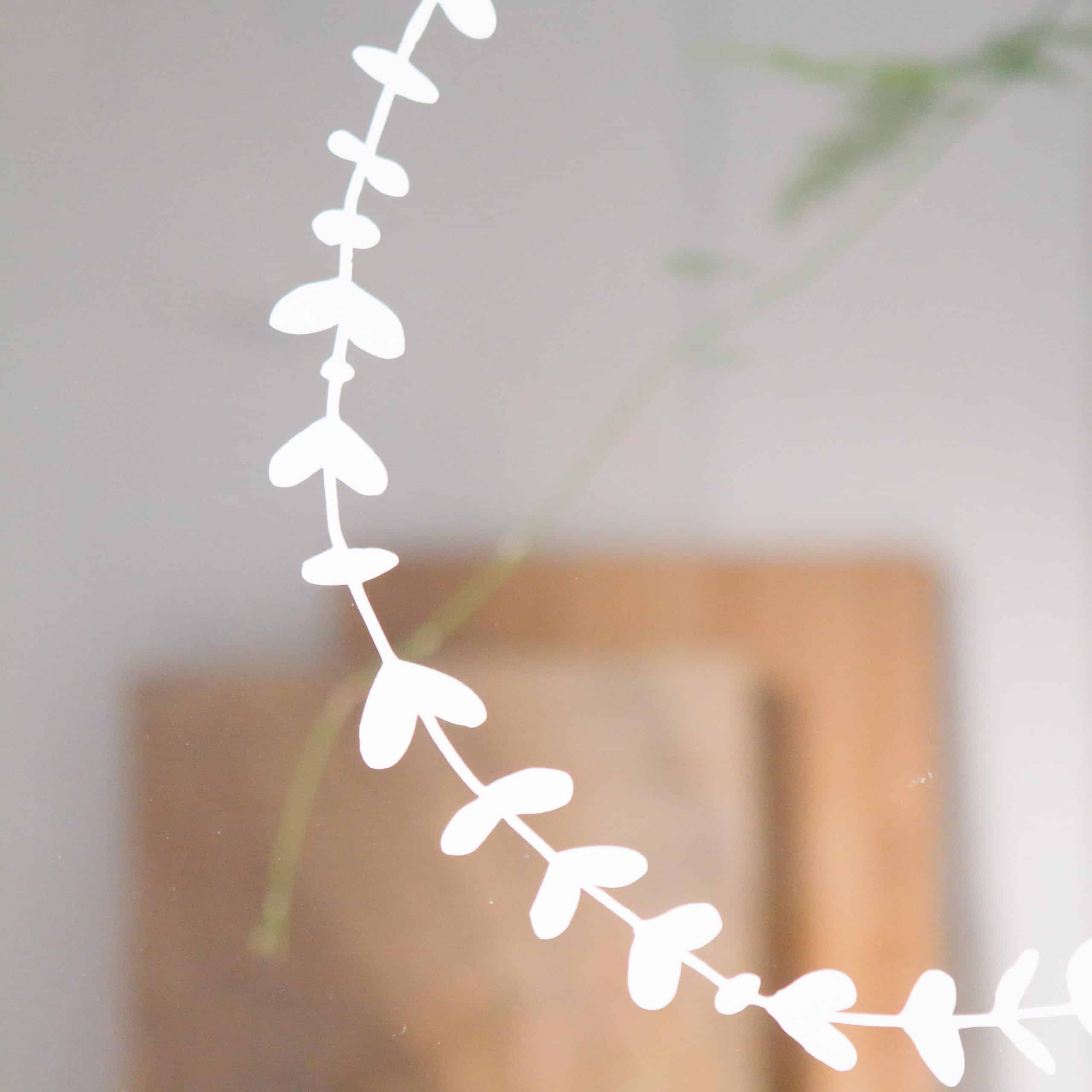 Botanische interieurstickers kransen