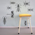 Muursticker set Insecten ANNIdesign (diverse kleuren)