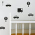 Muurstickers Auto ANNIdesign (diverse kleuren)