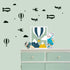 Muurstickers luchtverkeer ANNIdesign