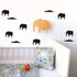 Muurstickers olifant en krokodil ANNIdesign