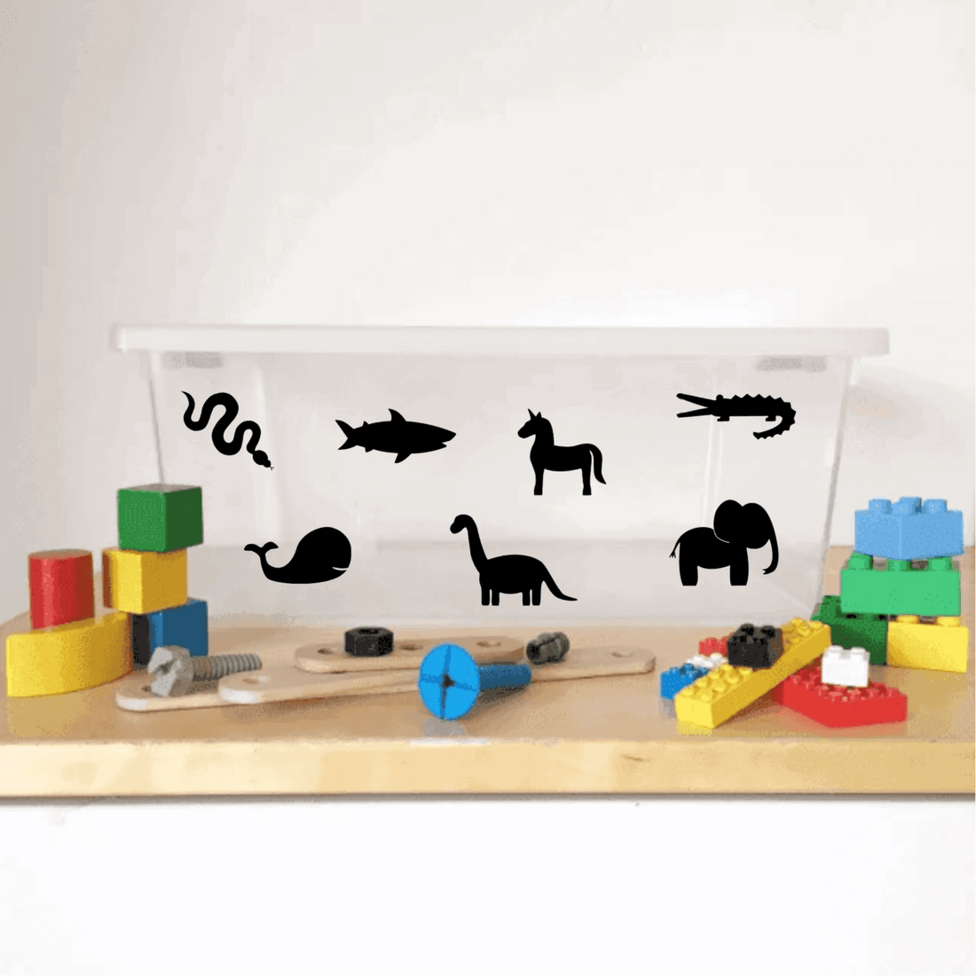 Opruimstickers dieren