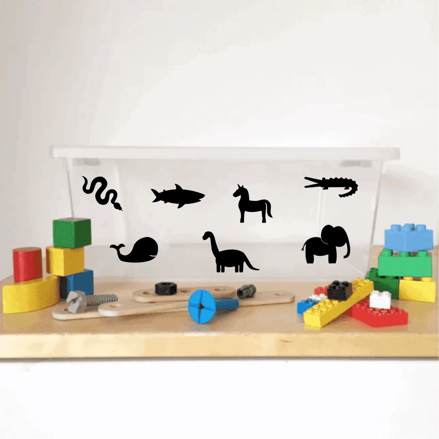 Opruimstickers dieren
