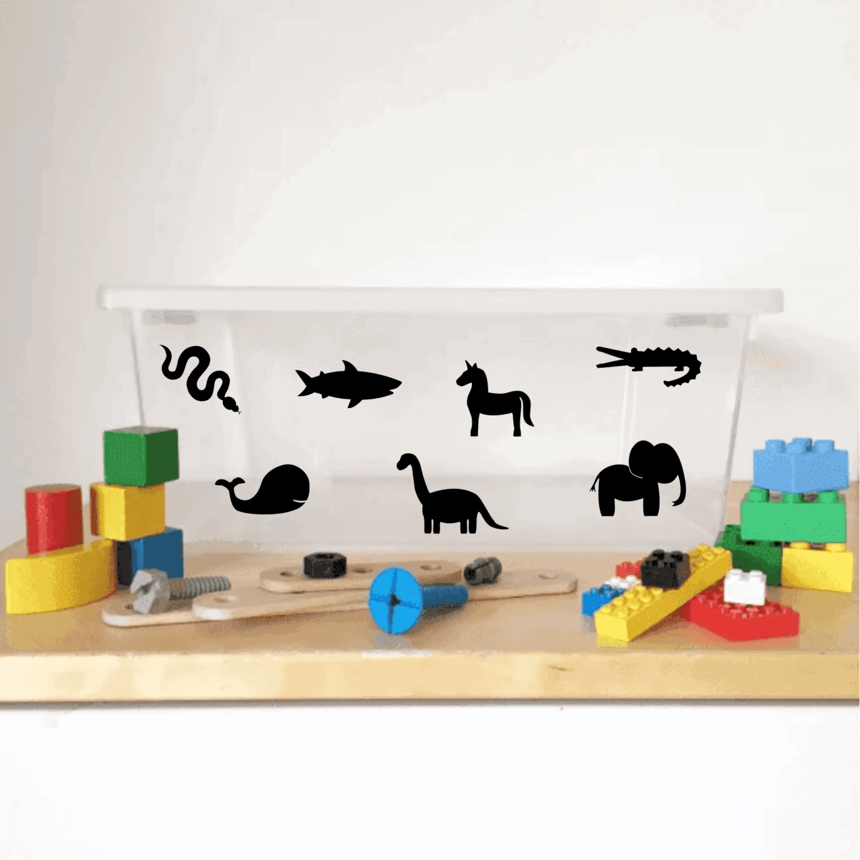 Opruimstickers dieren