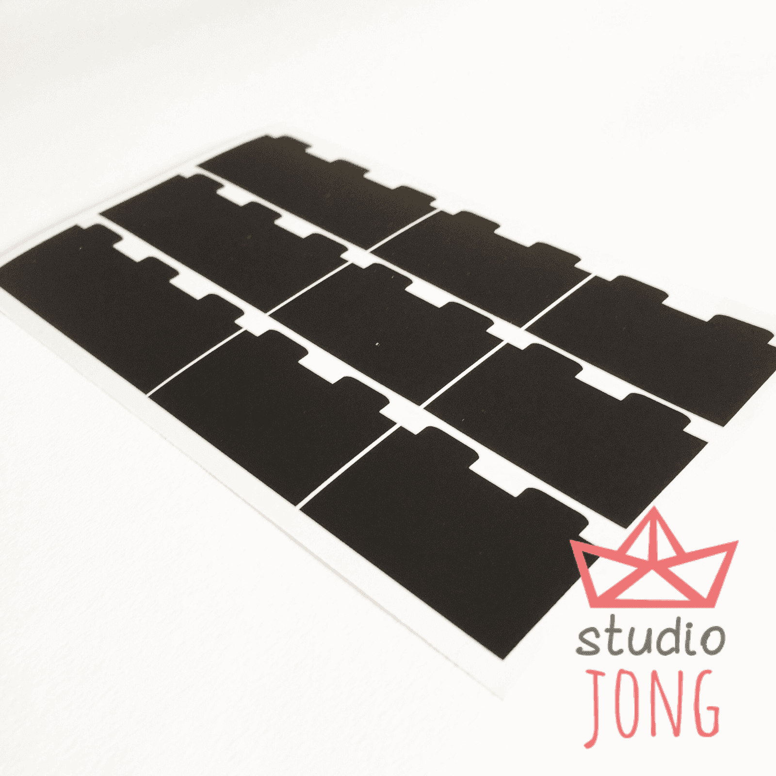 Opruimstickers duplo diverse kleuren