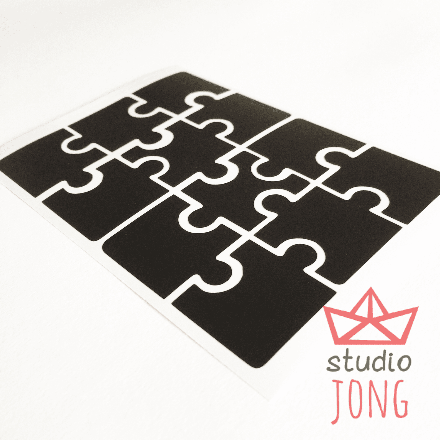 Opruimstickers puzzel