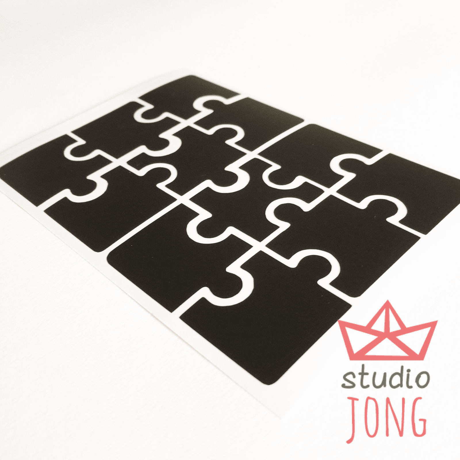 Opruimstickers puzzel