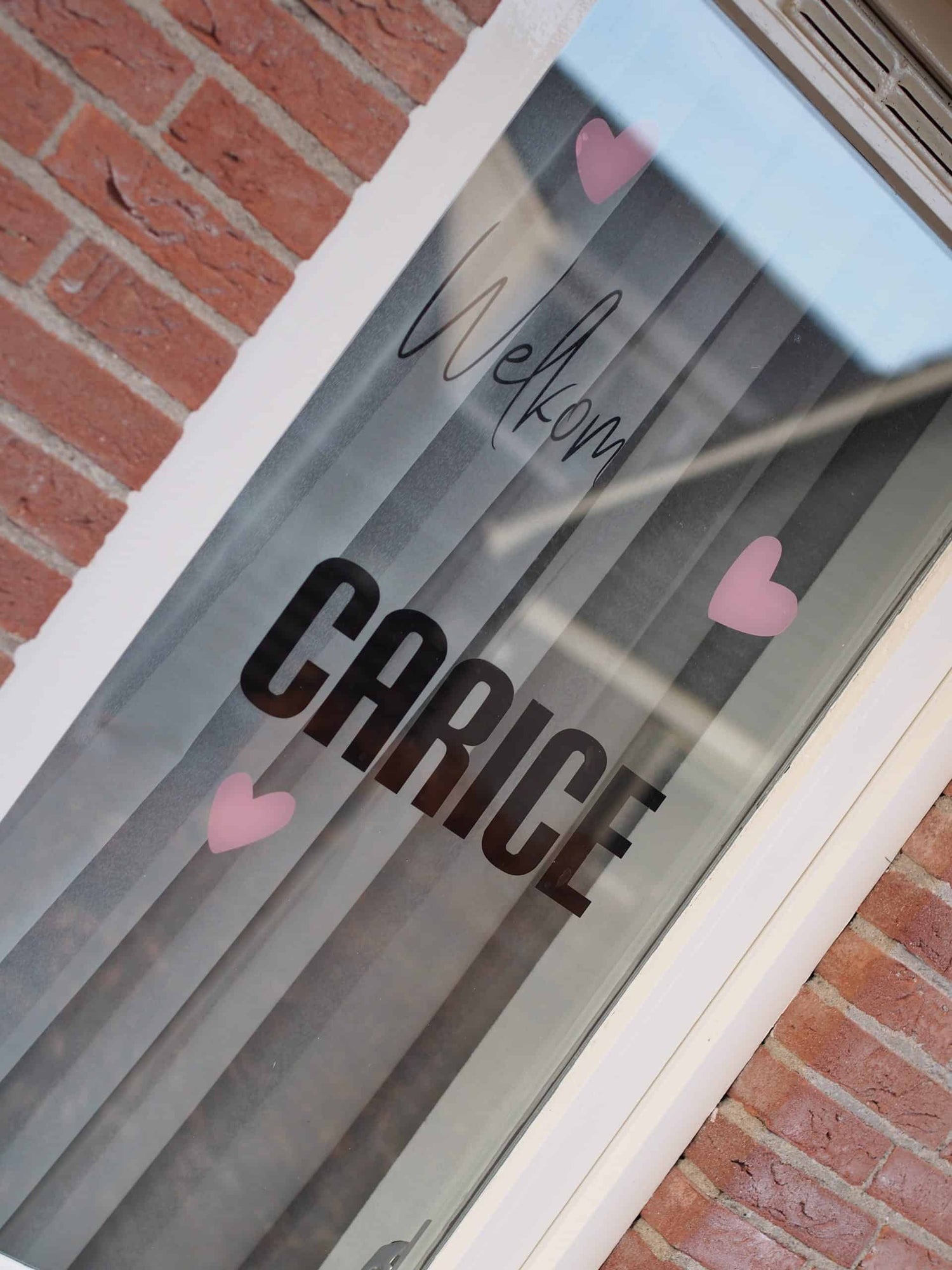 Maatwerk geboortesticker helemaal gepersonaliseerd