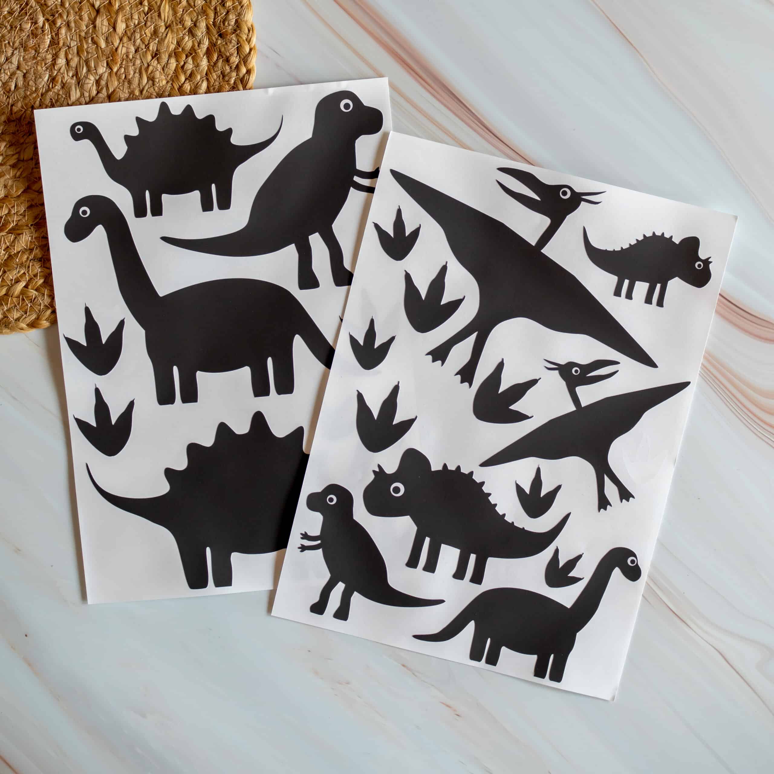 Dinosaurus muurstickers