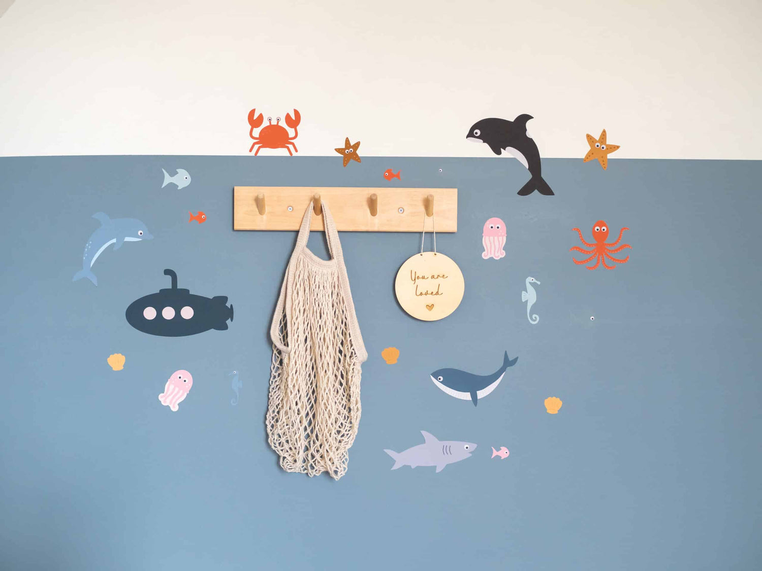 Zeedieren muurstickers
