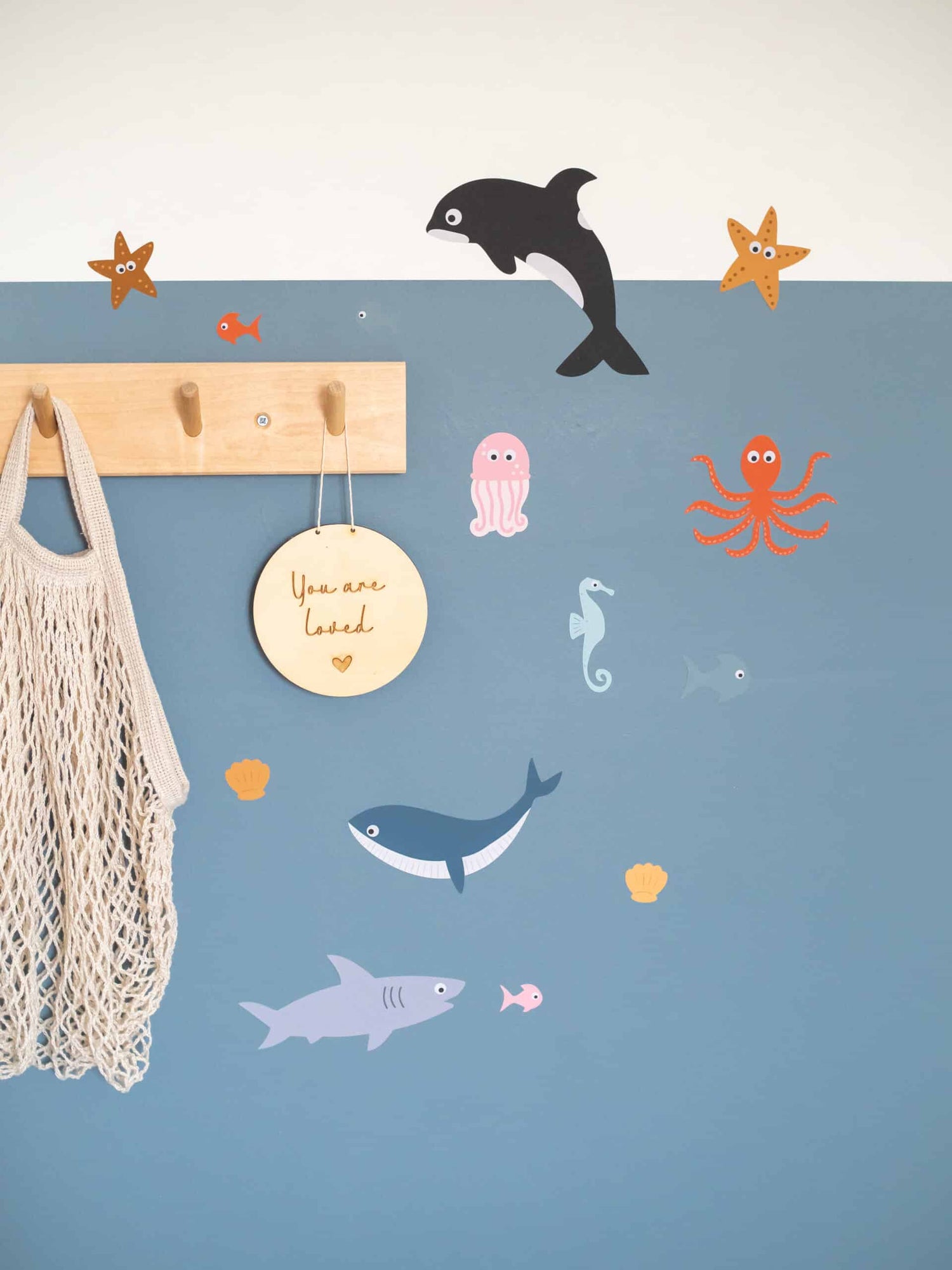 Zeedieren muurstickers