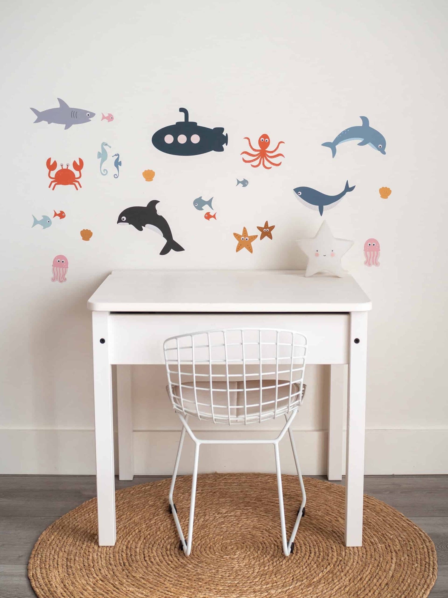 Zeedieren muurstickers