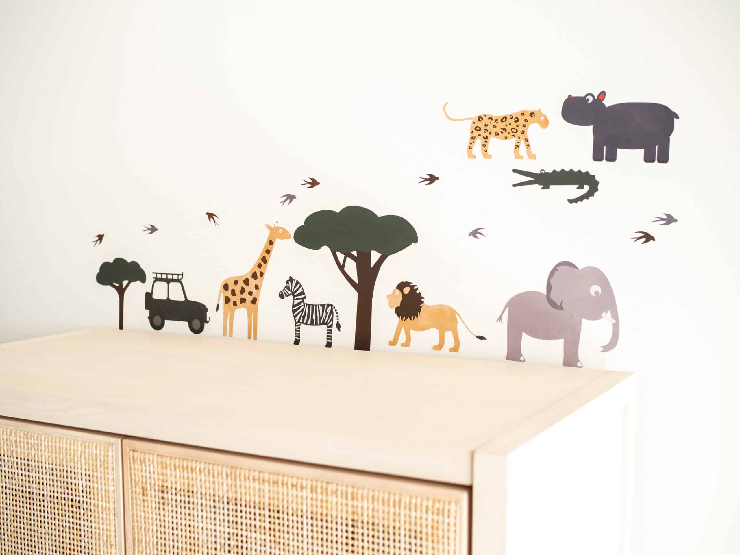 Safari/jungle muurstickers