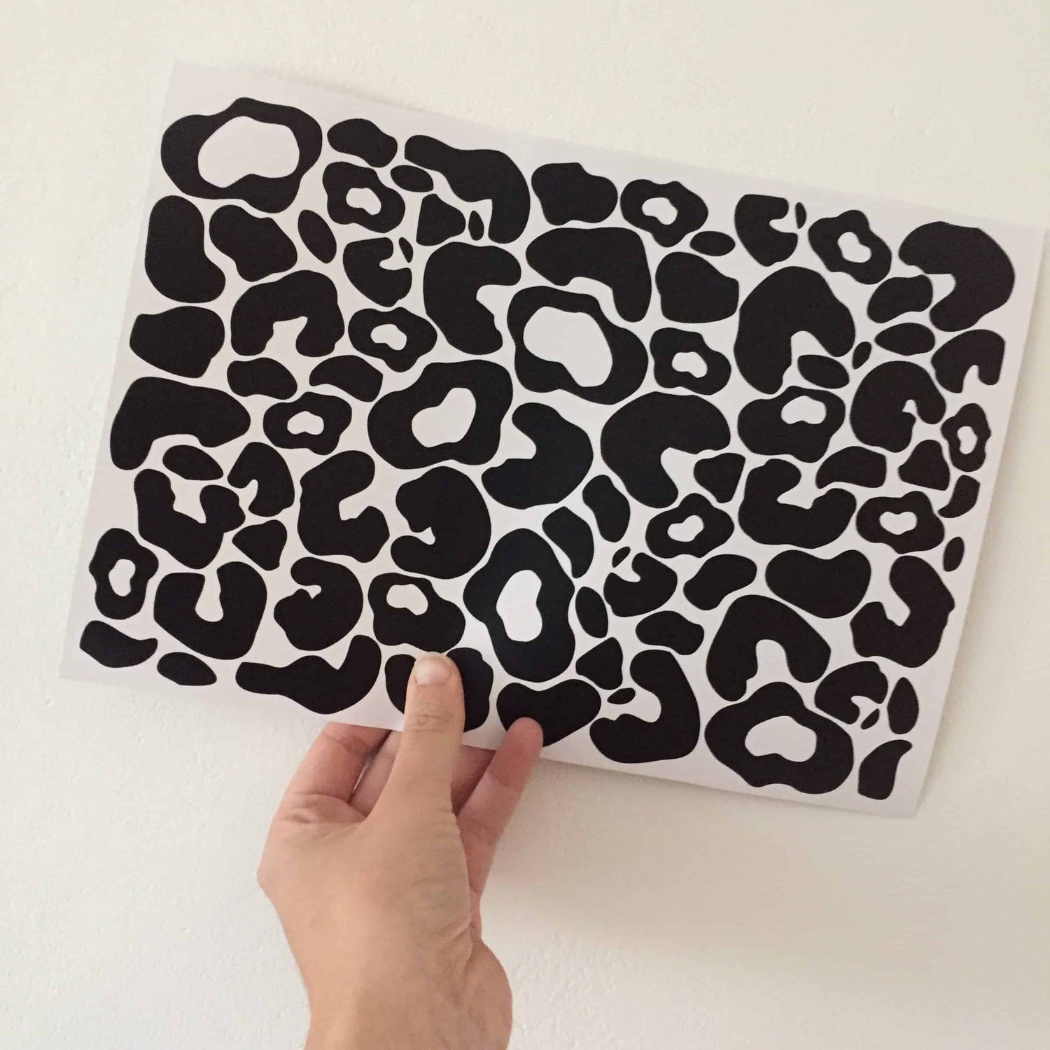 muurstickers panterprint