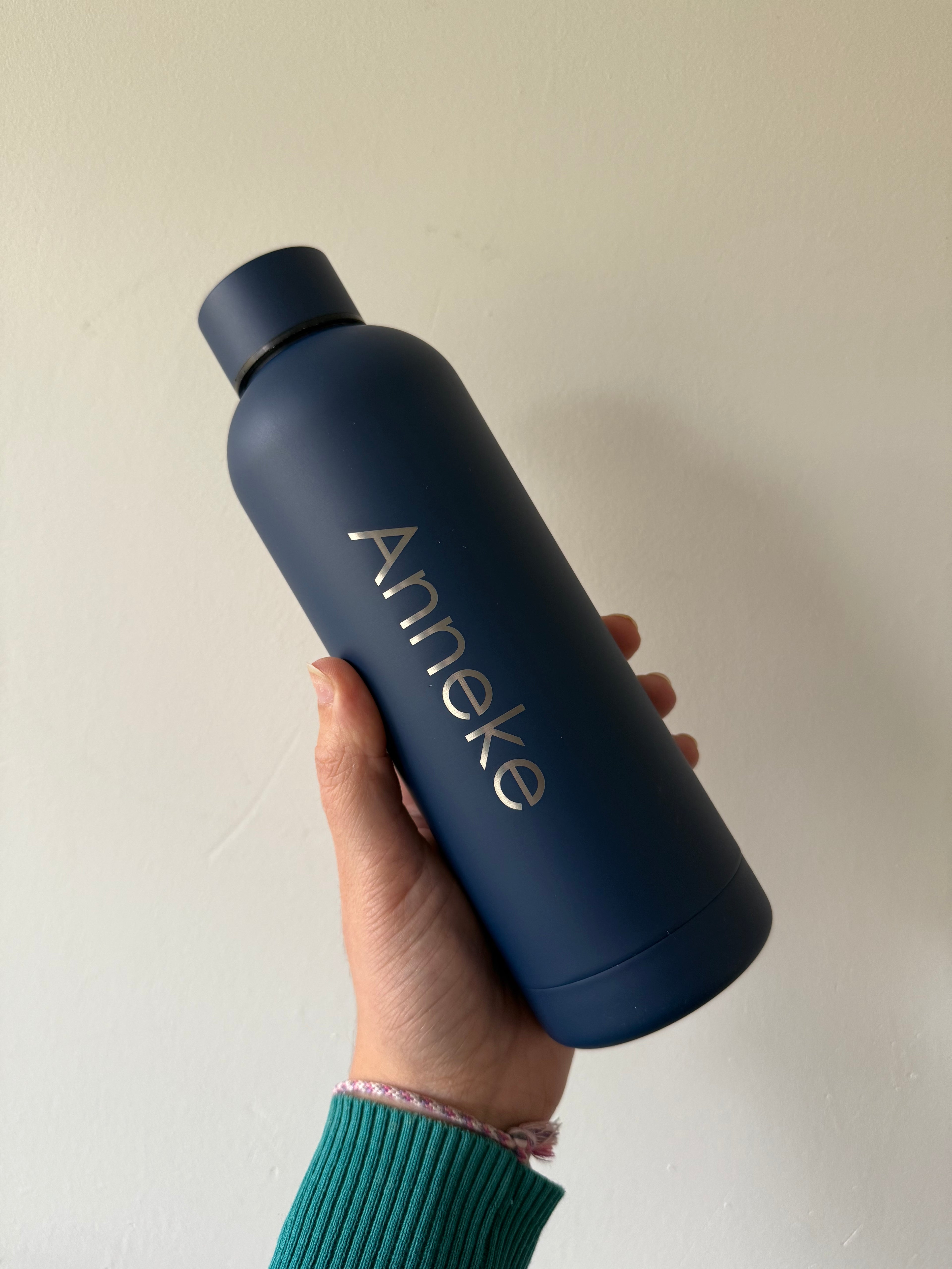 Rvs drinkfles 500ml met naam