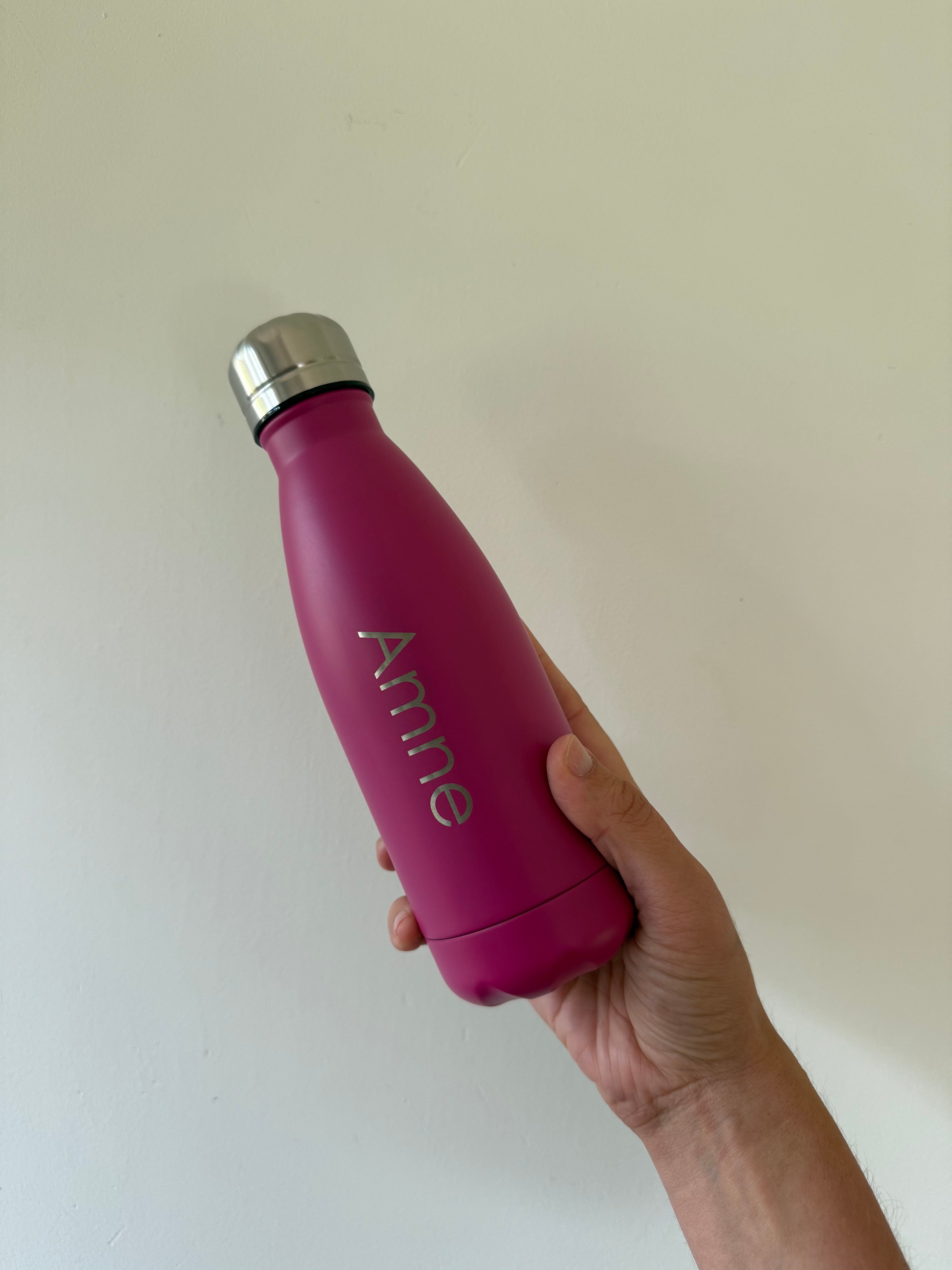 Rvs drinkfles 400ml met naam