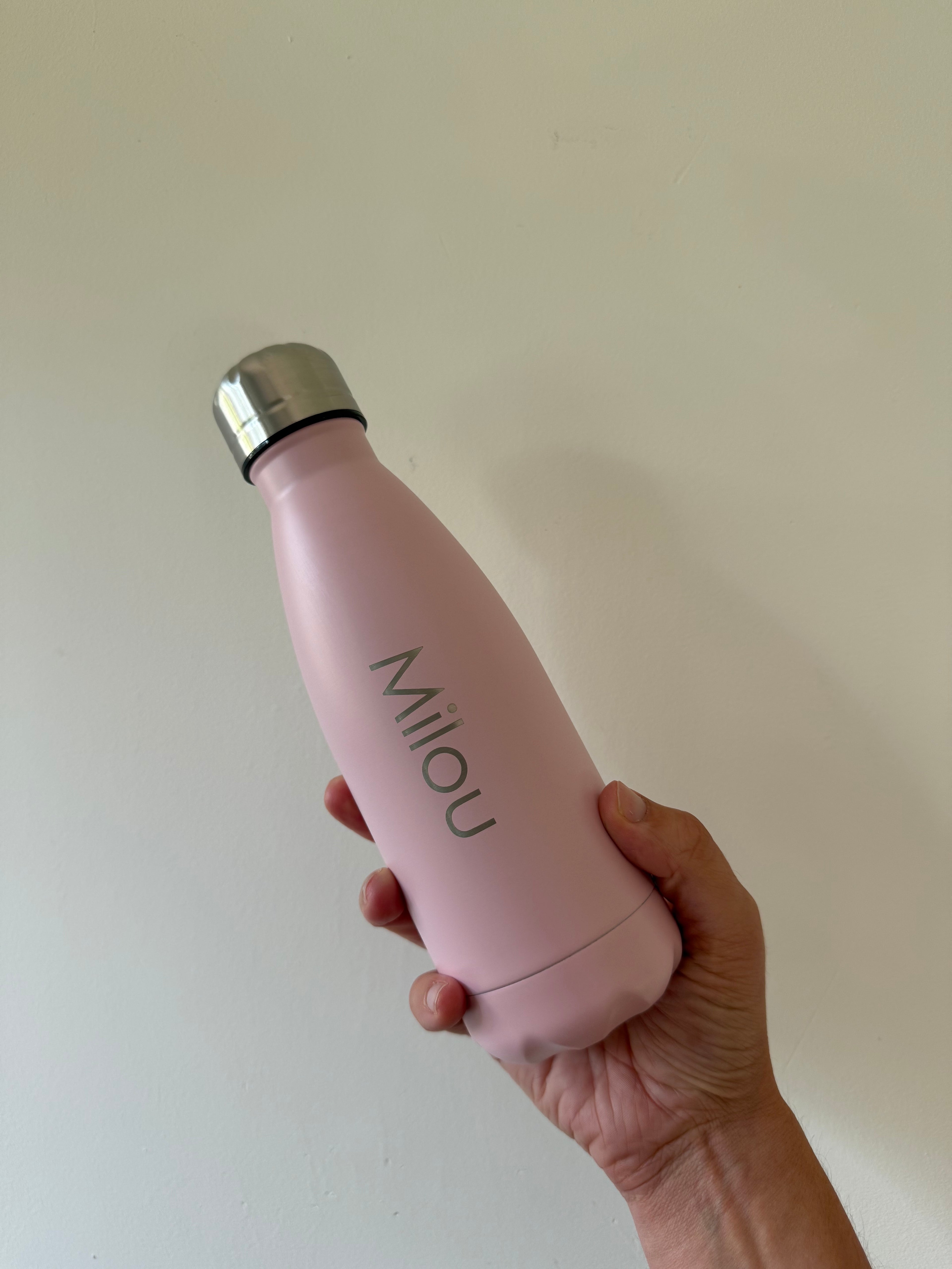 Rvs drinkfles 400ml met naam