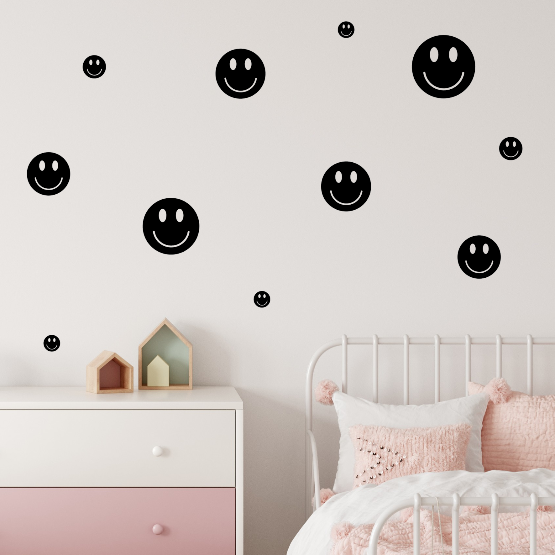 Smileys muurstickers