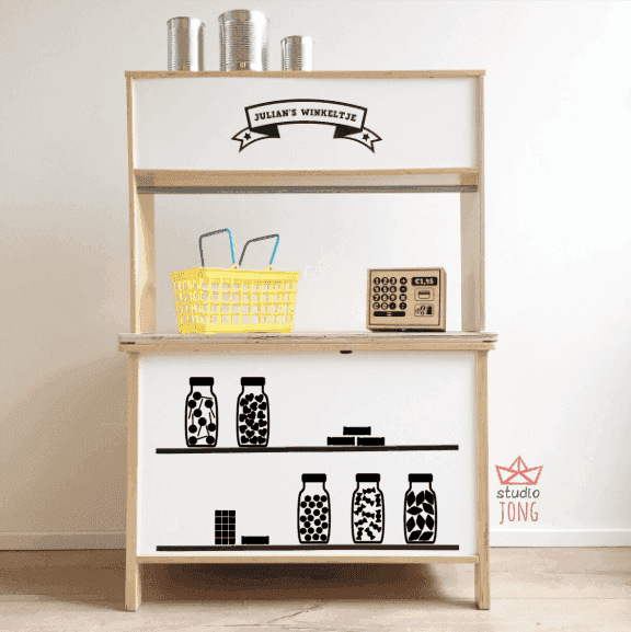 Sticky Shop winkelstickers snoepwinkeltje