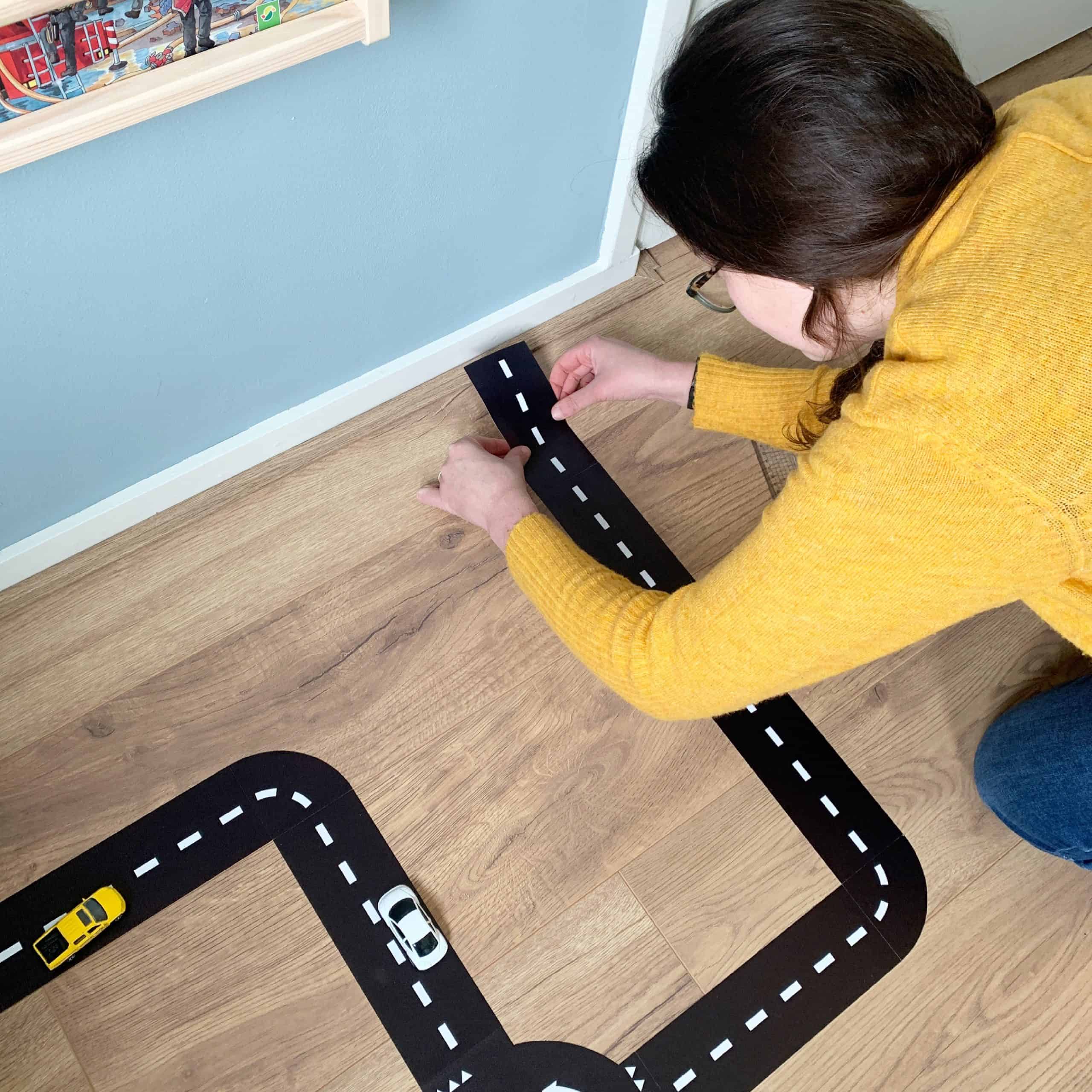 Sticky Roads vloerstickers
