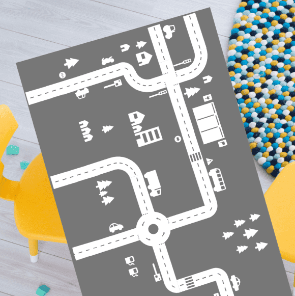 sticky roads voordeelset in diverse kleuren vloersticker