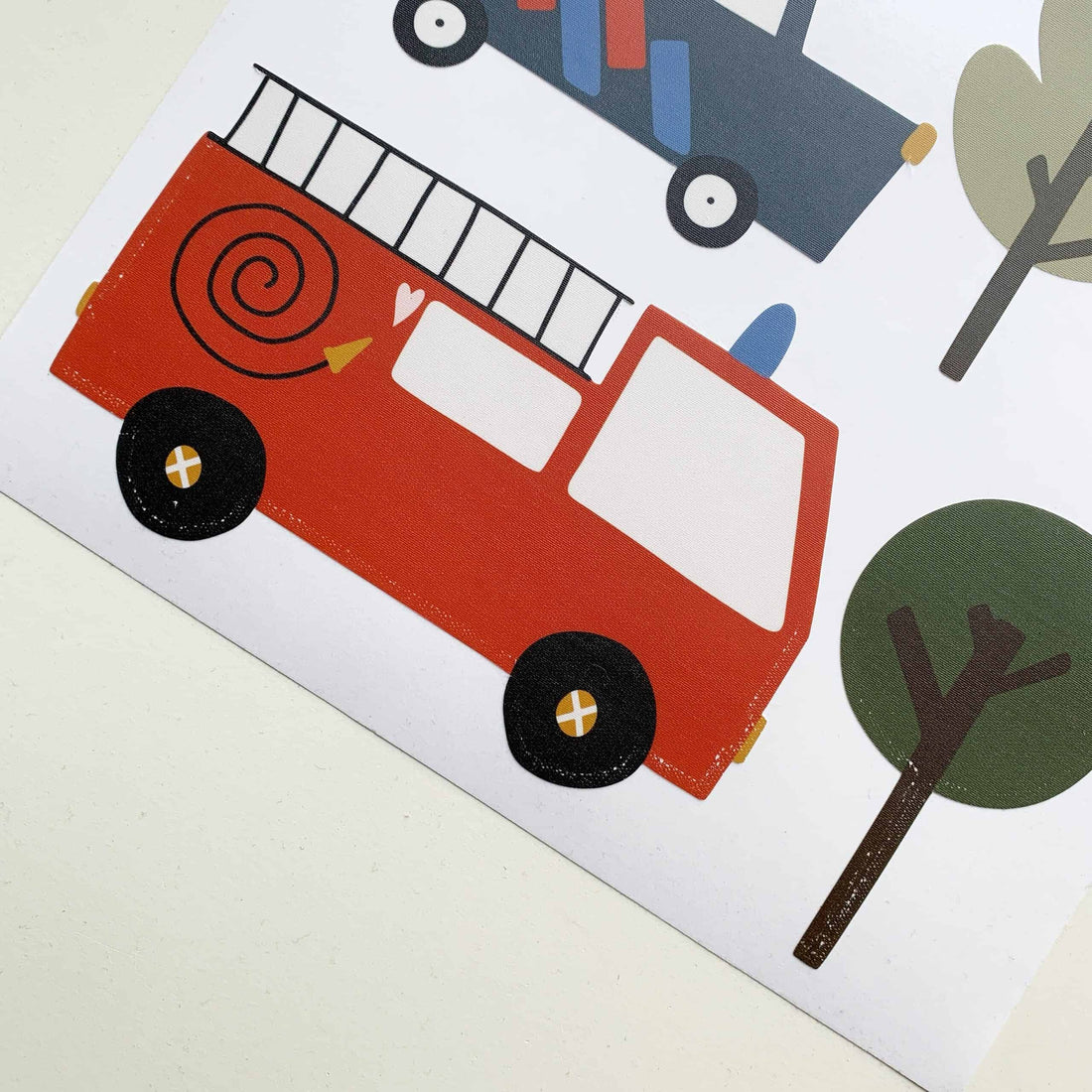 Hulpdiensten muurstickers b-keuze