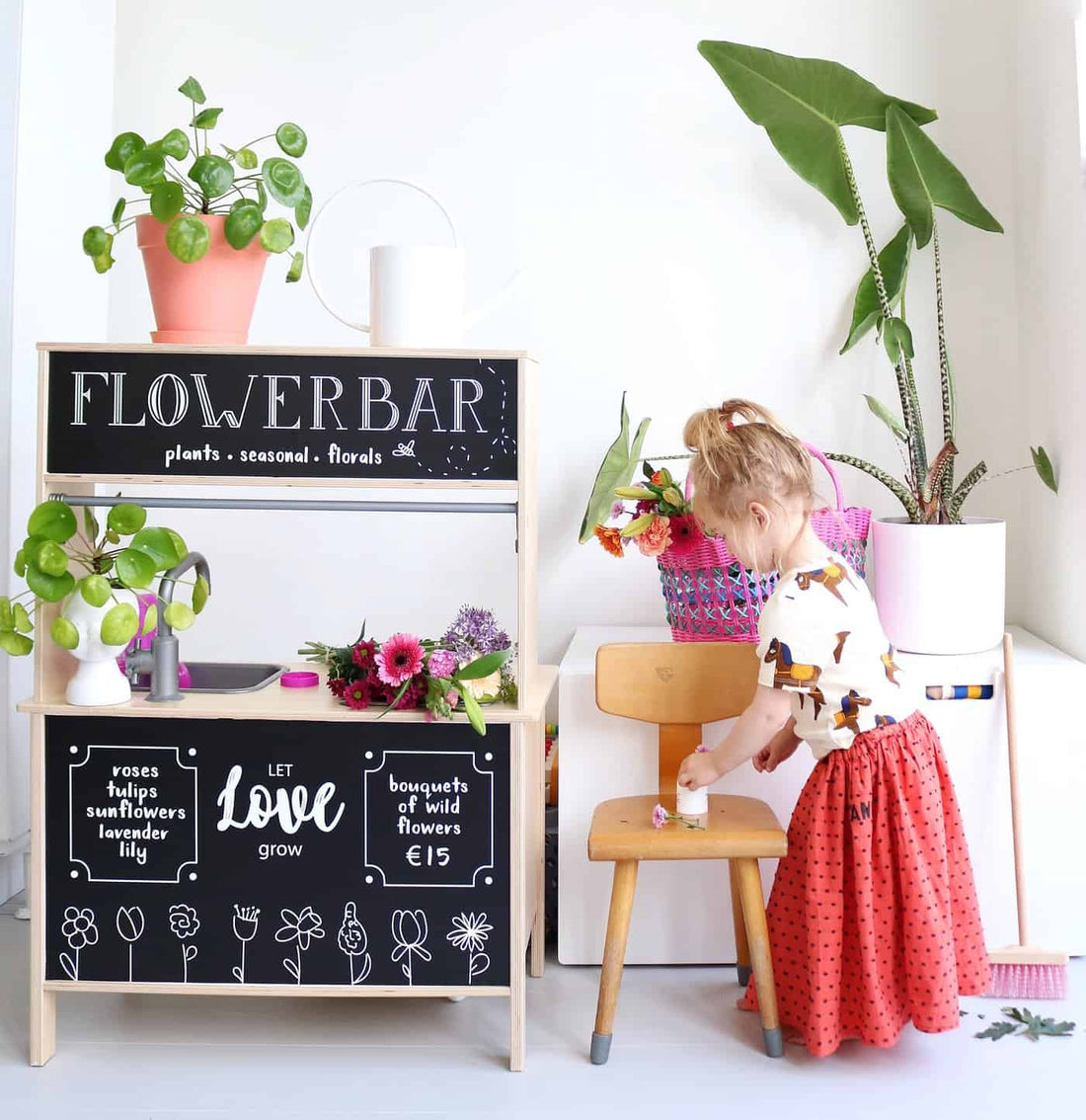 FlowerBar Sticker Set