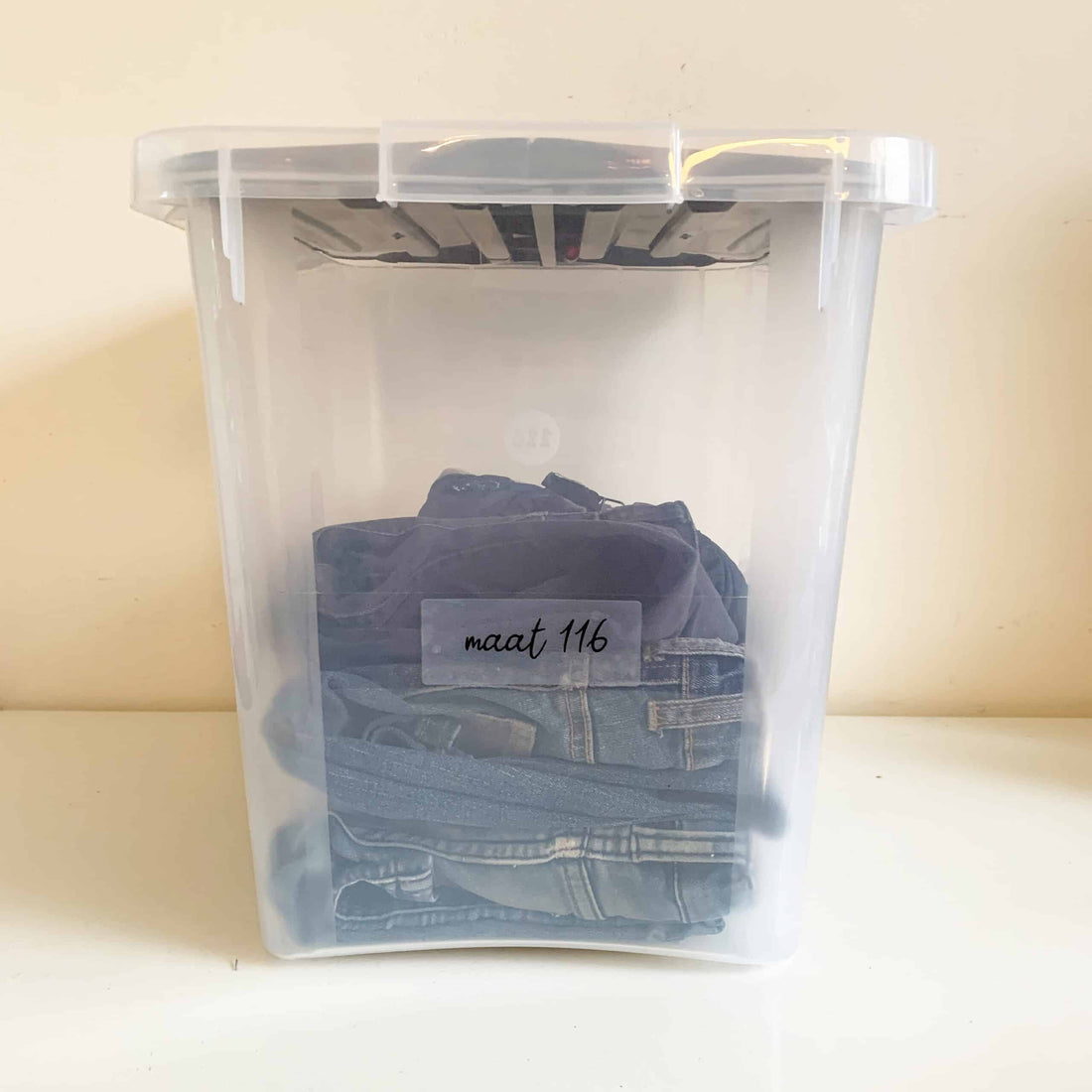 opruimstickers opruimlabels kleding