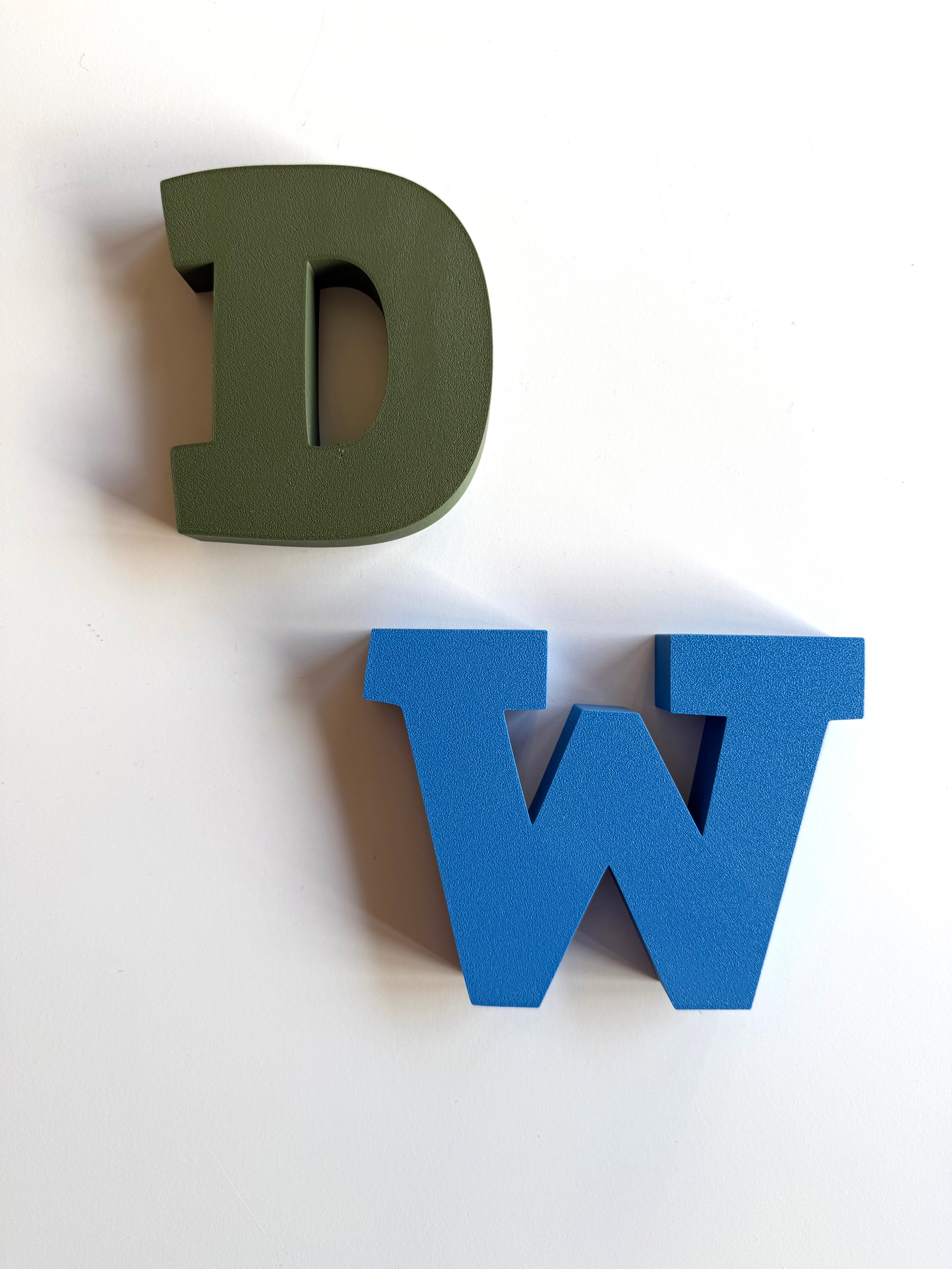 Letters diverse kleuren