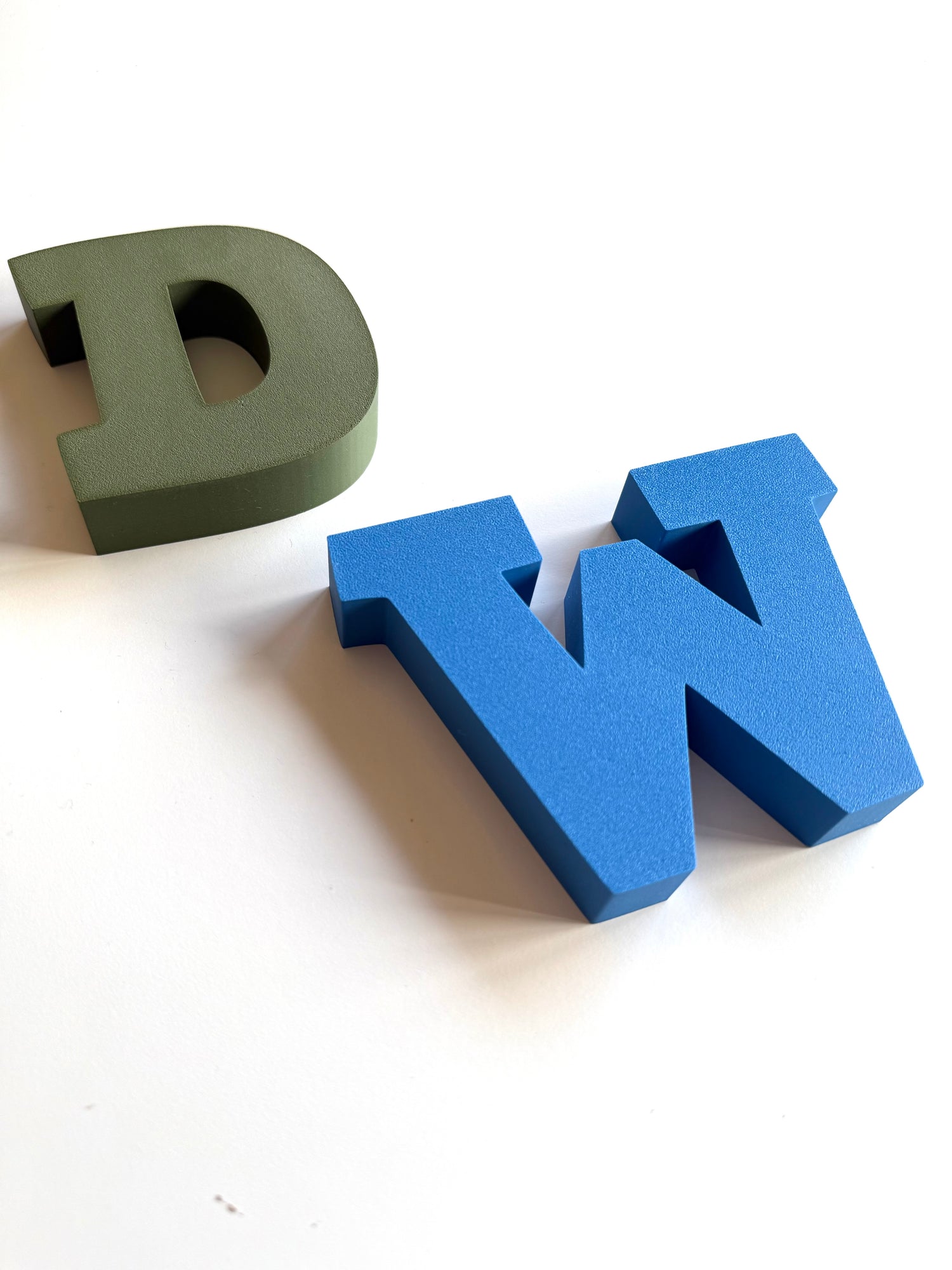 Letters diverse kleuren