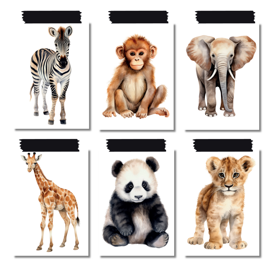 Wilde dieren posters